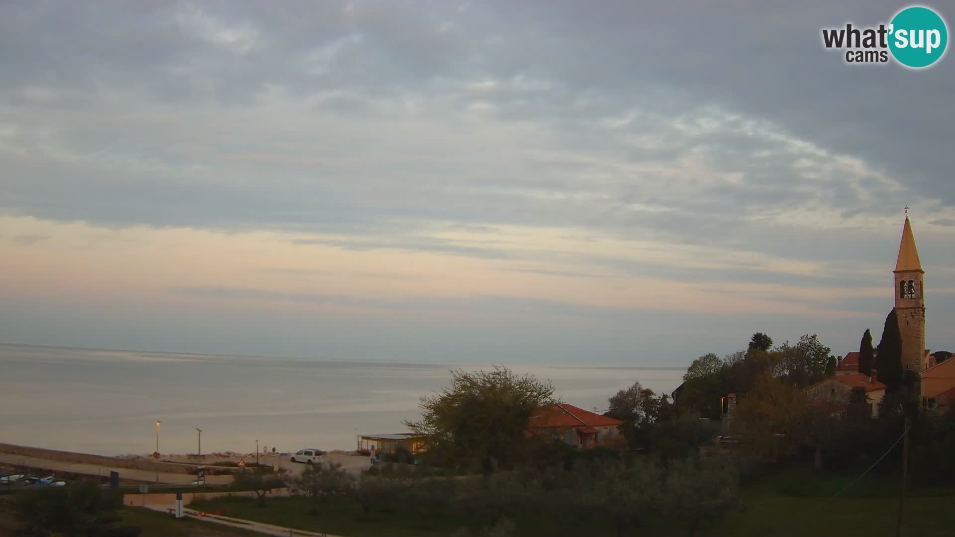 Umag spletna kamera Lovrečica – Istra – Hrvaška