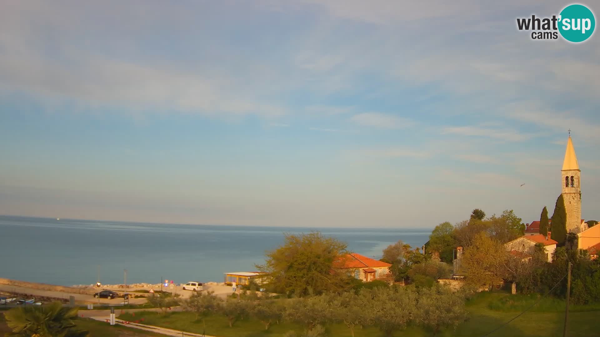 Umag Cámara web en vivo Lovrečica / San Lorenzo – Istria – Croacia