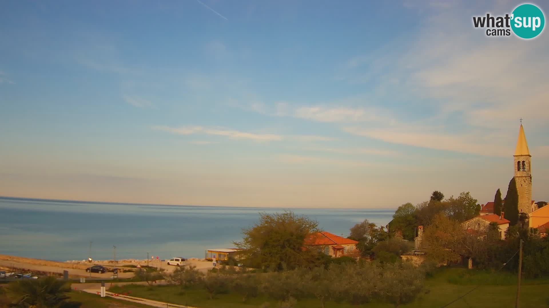 Umag Cámara web en vivo Lovrečica / San Lorenzo – Istria – Croacia