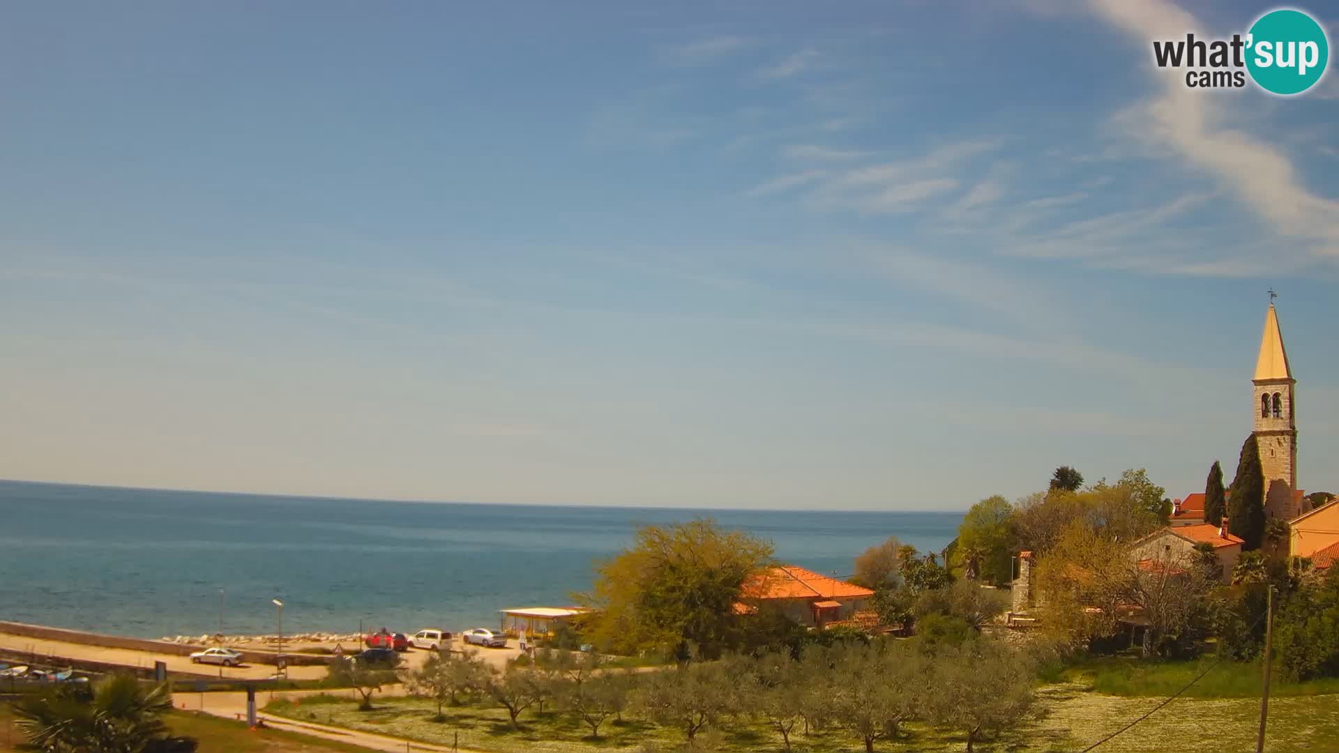 Umag spletna kamera Lovrečica – Istra – Hrvaška