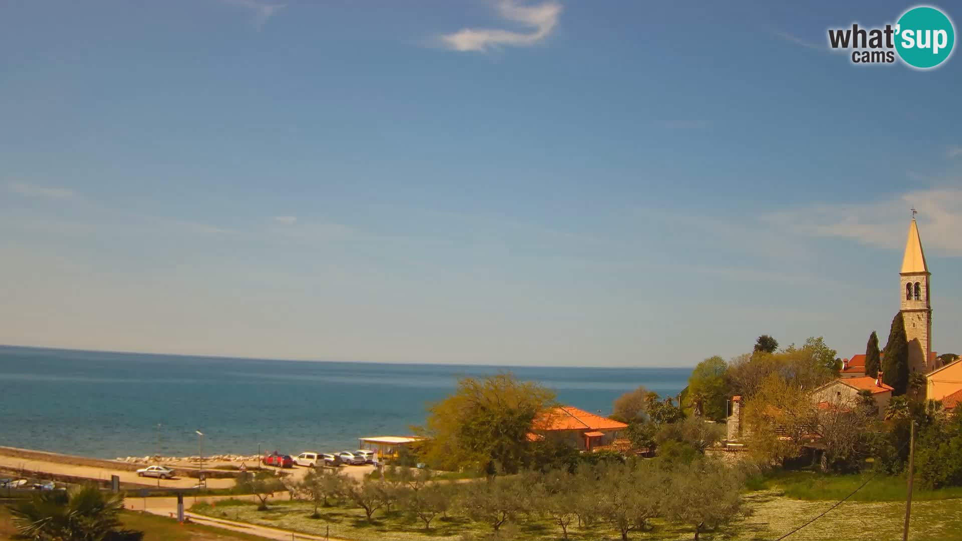 Umag Live webcam Lovrečica / San Lorenzo – Istria – Croatia