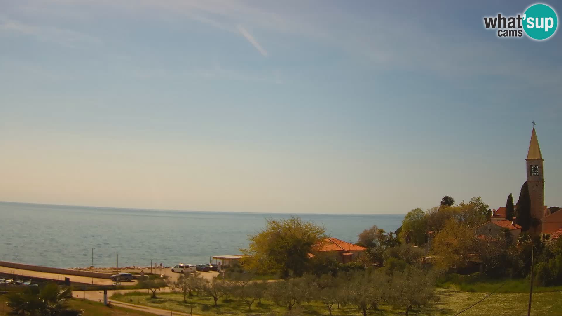 Umag Webcam en direct Lovrečica / San Lorenzo – Istrie – Croatie