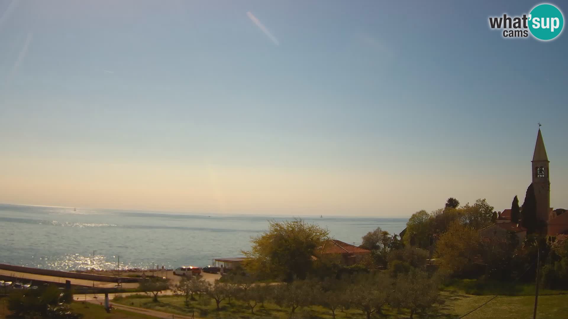 Umag Webcam en direct Lovrečica / San Lorenzo – Istrie – Croatie