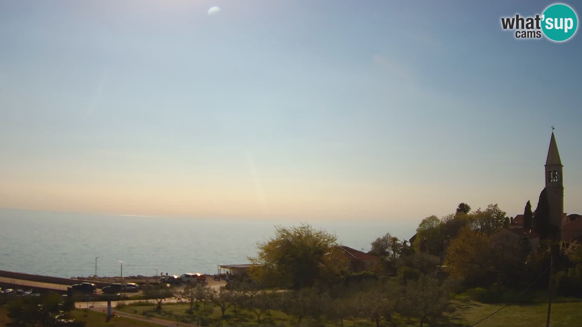 Umag Webcam uživo Lovrečica / San Lorenzo – Istra – Hrvatska