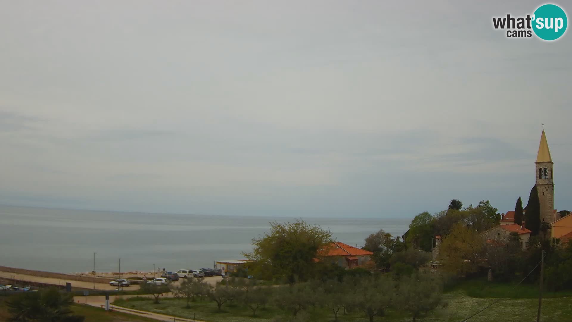 Umag Webcam en direct Lovrečica / San Lorenzo – Istrie – Croatie