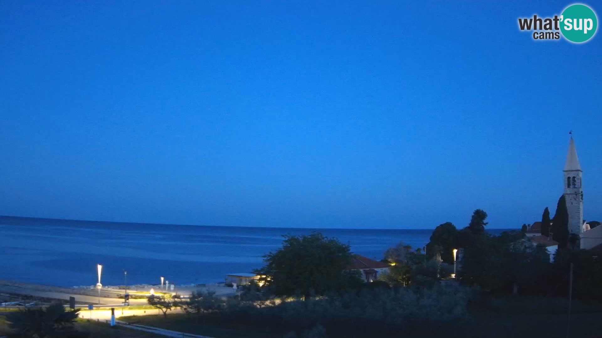 Umag spletna kamera Lovrečica – Istra – Hrvaška