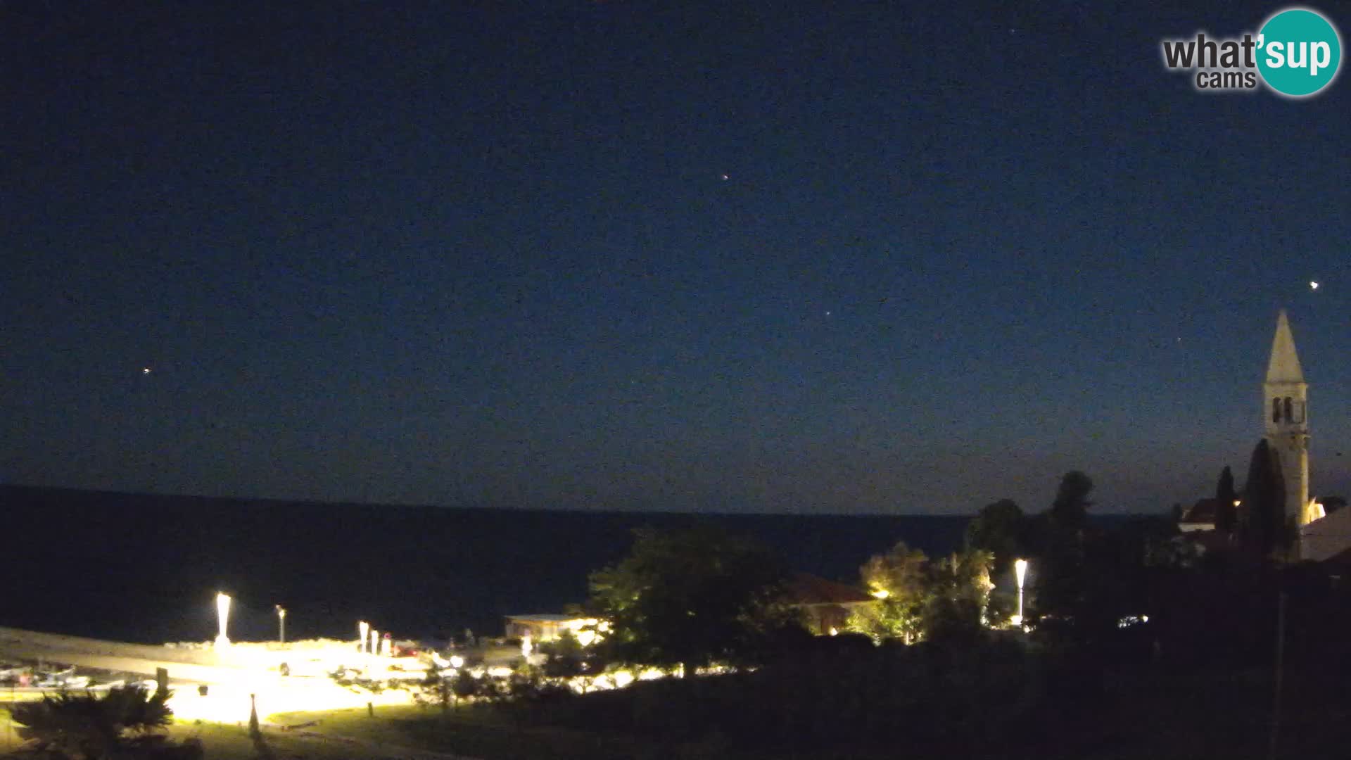 Umag Webcam en direct Lovrečica / San Lorenzo – Istrie – Croatie