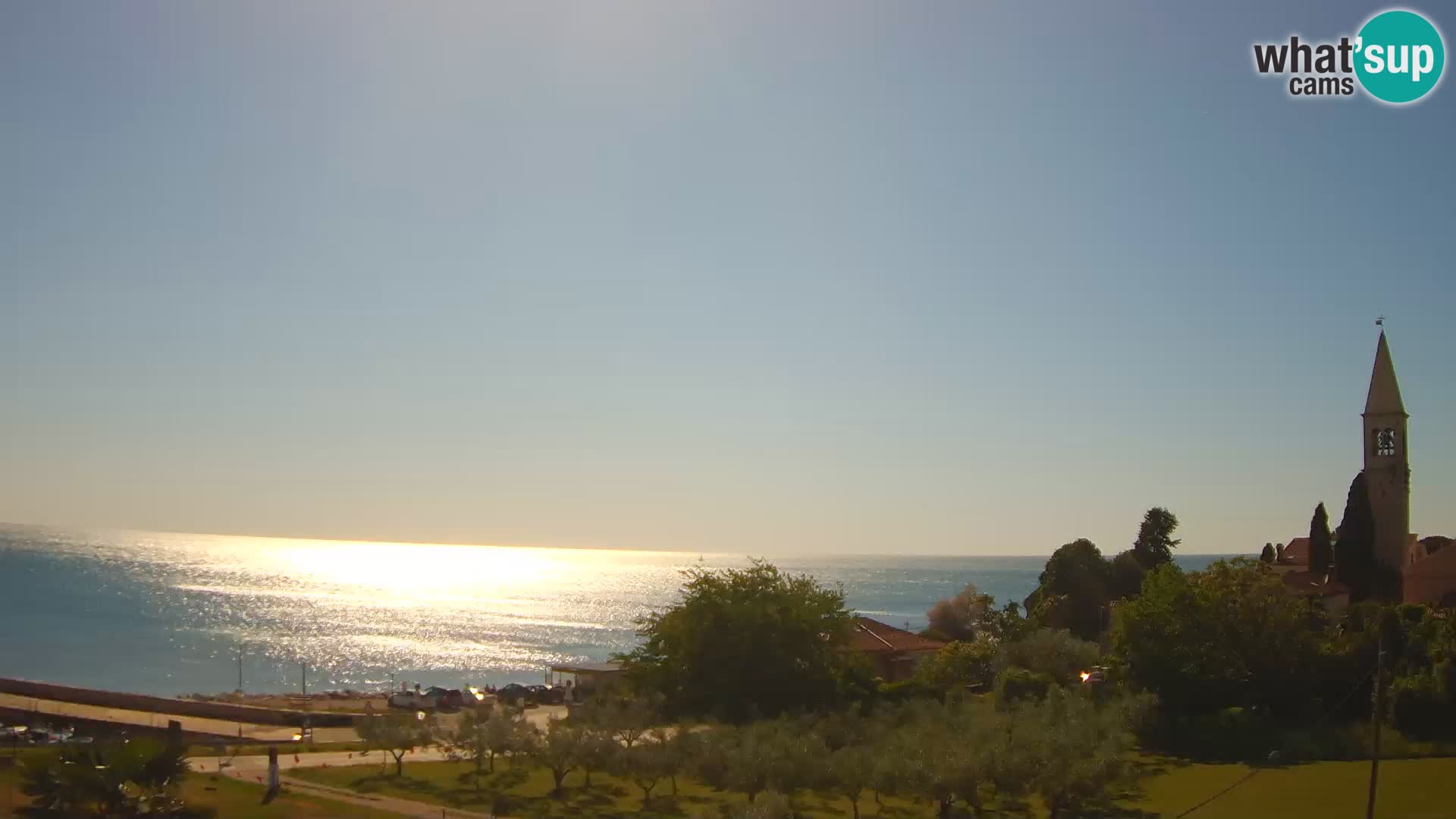 Umag Webcam uživo Lovrečica / San Lorenzo – Istra – Hrvatska