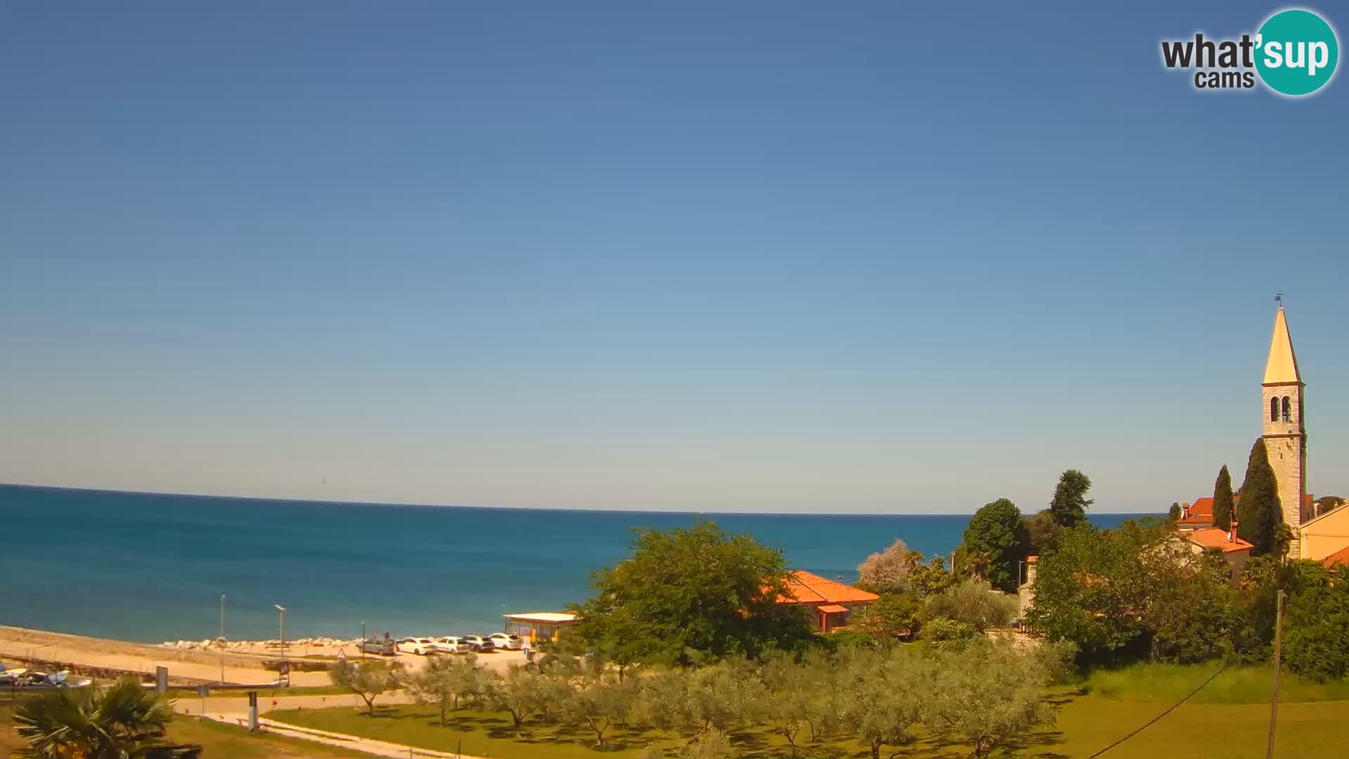 Umag Live Webcam Lovrečica / San Lorenzo – Istrien – Kroatien