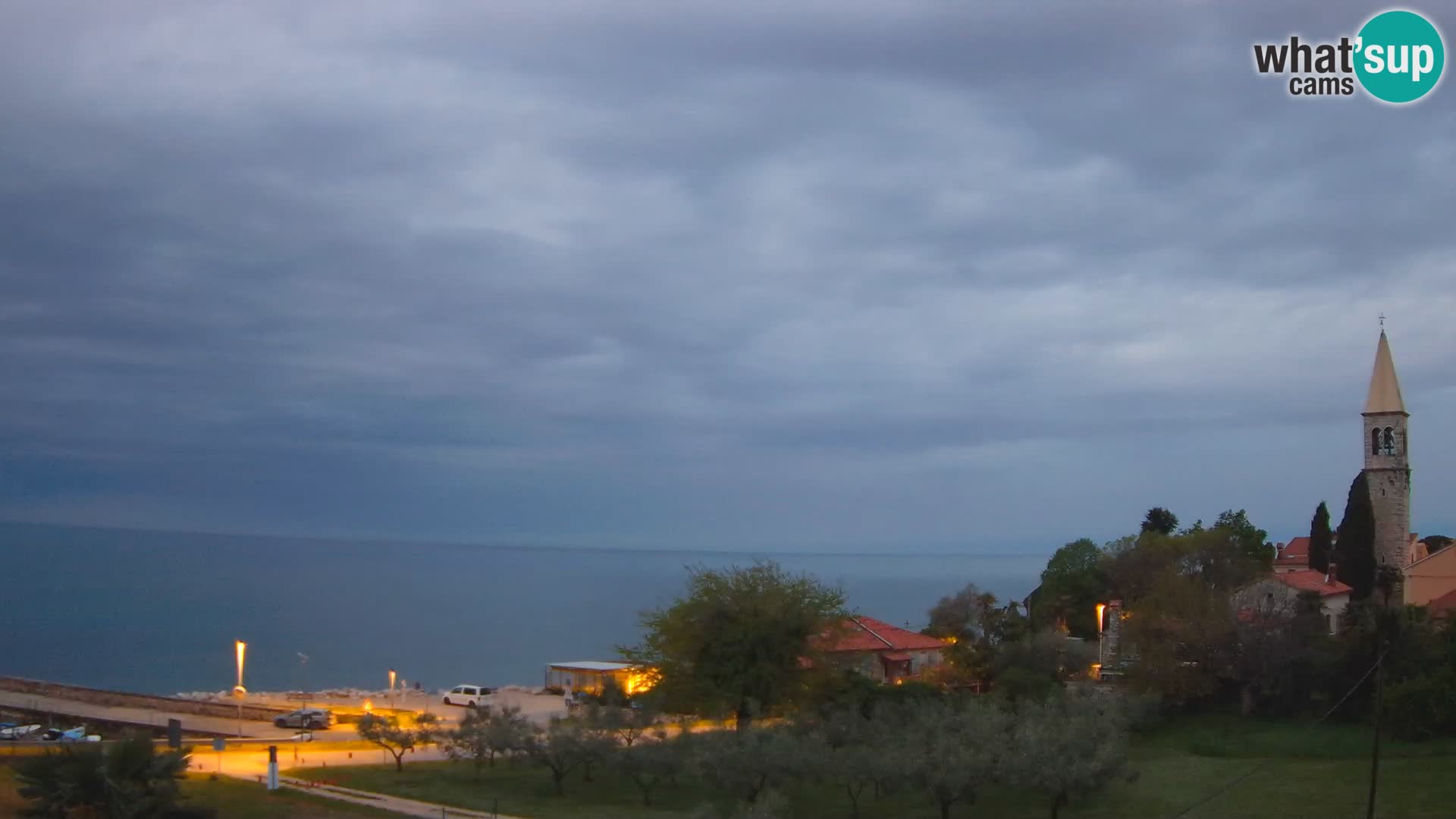 Umag Webcam en direct Lovrečica / San Lorenzo – Istrie – Croatie