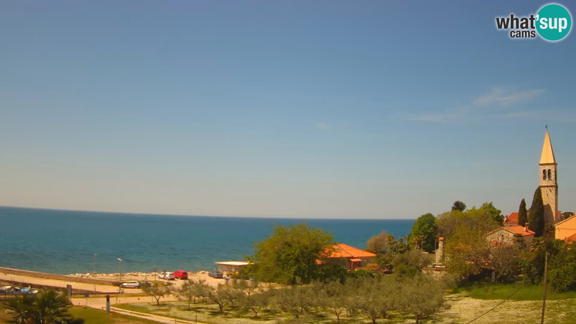 Umag Live webcam Lovrečica / San Lorenzo – Istria – Croatia