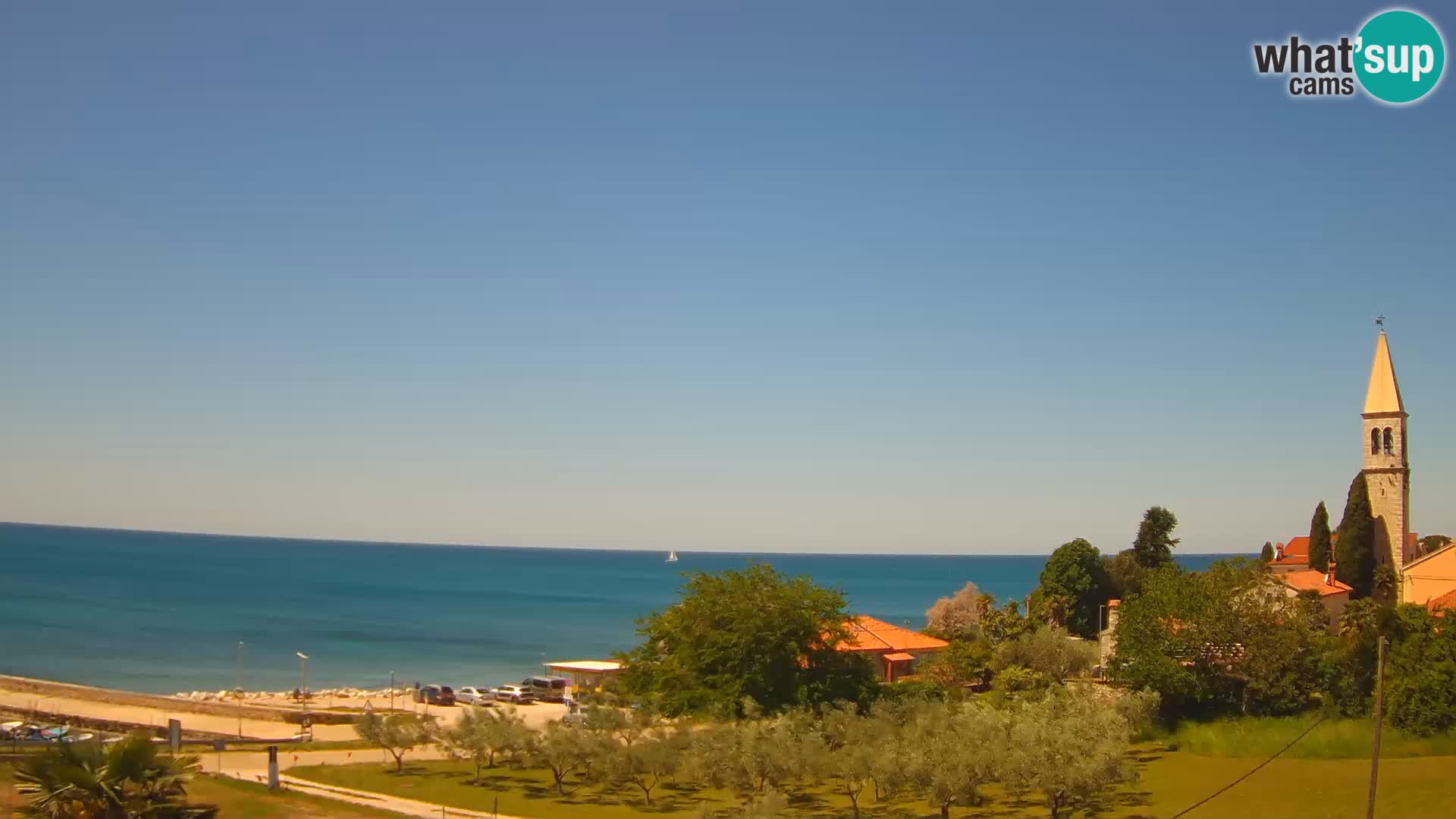 Umag Live webcam Lovrečica / San Lorenzo – Istria – Croatia