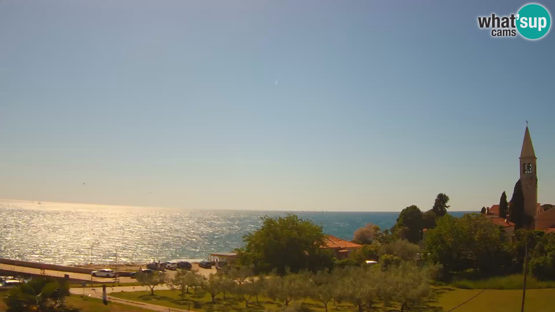 Umag Webcam uživo Lovrečica / San Lorenzo – Istra – Hrvatska