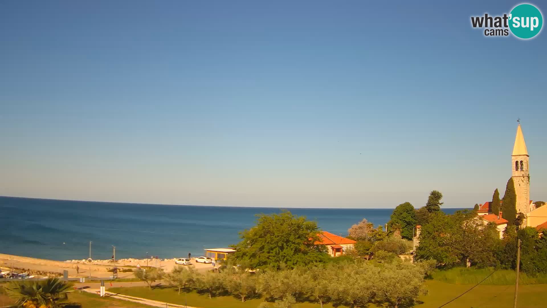 Umag Live Webcam Lovrečica / San Lorenzo – Istrien – Kroatien