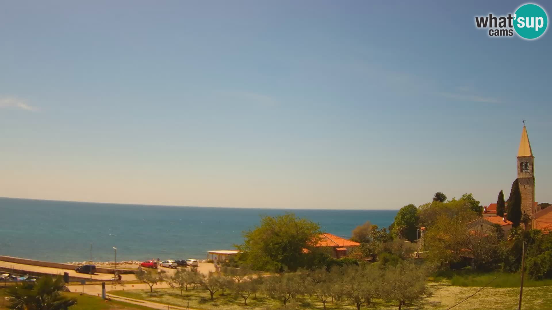 Umag Cámara web en vivo Lovrečica / San Lorenzo – Istria – Croacia