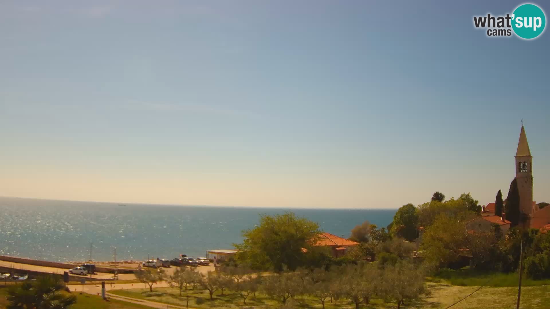 Umag Webcam en direct Lovrečica / San Lorenzo – Istrie – Croatie