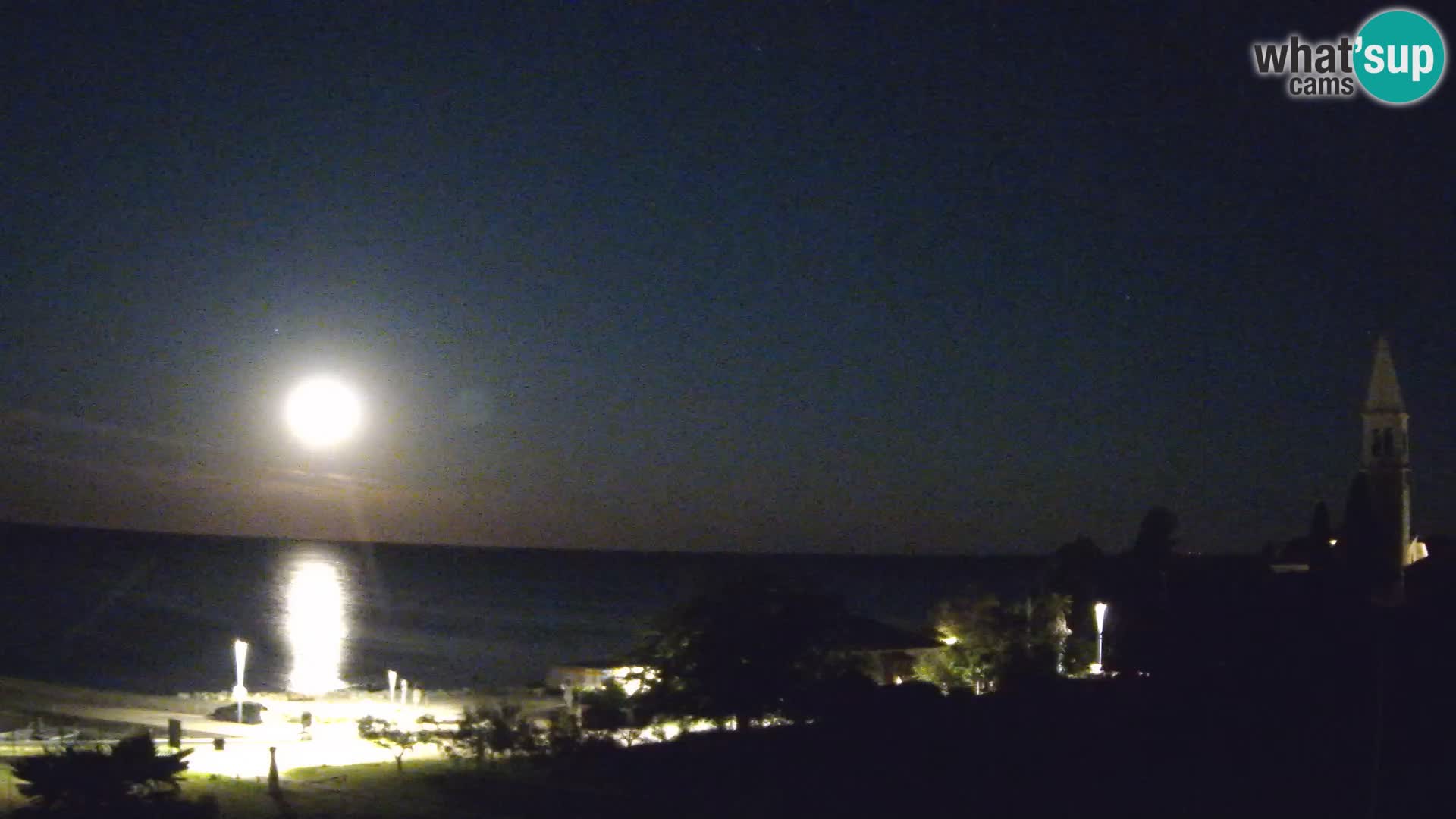 Umag spletna kamera Lovrečica – Istra – Hrvaška