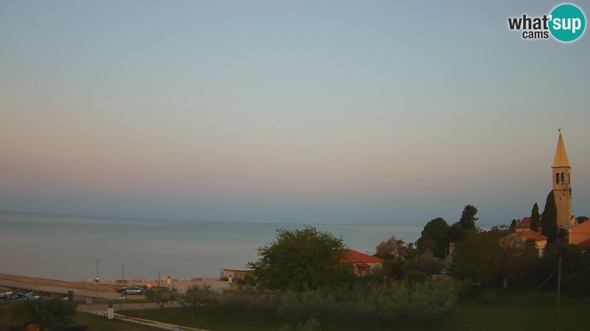 Umag spletna kamera Lovrečica – Istra – Hrvaška