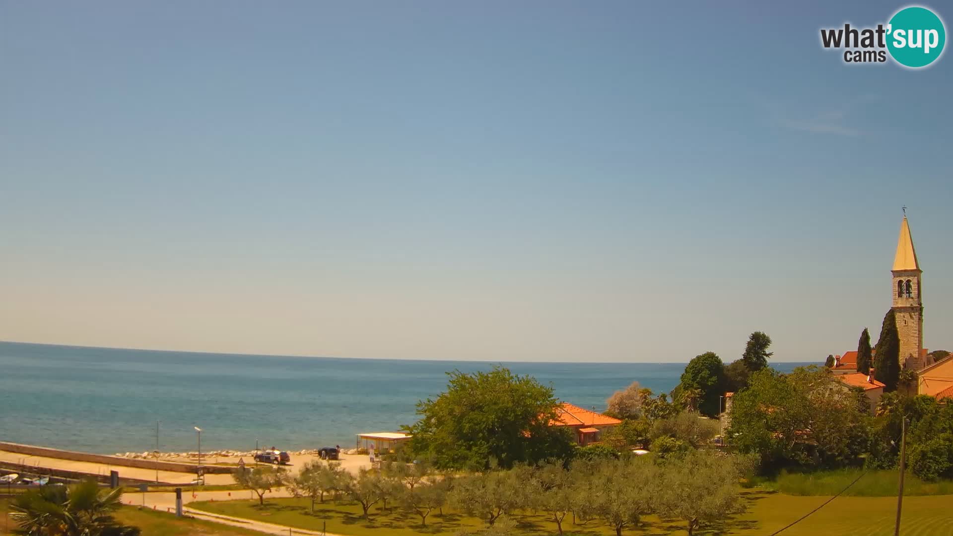 Umago Live webcam Lovrečica / San Lorenzo – Istria – Croazia