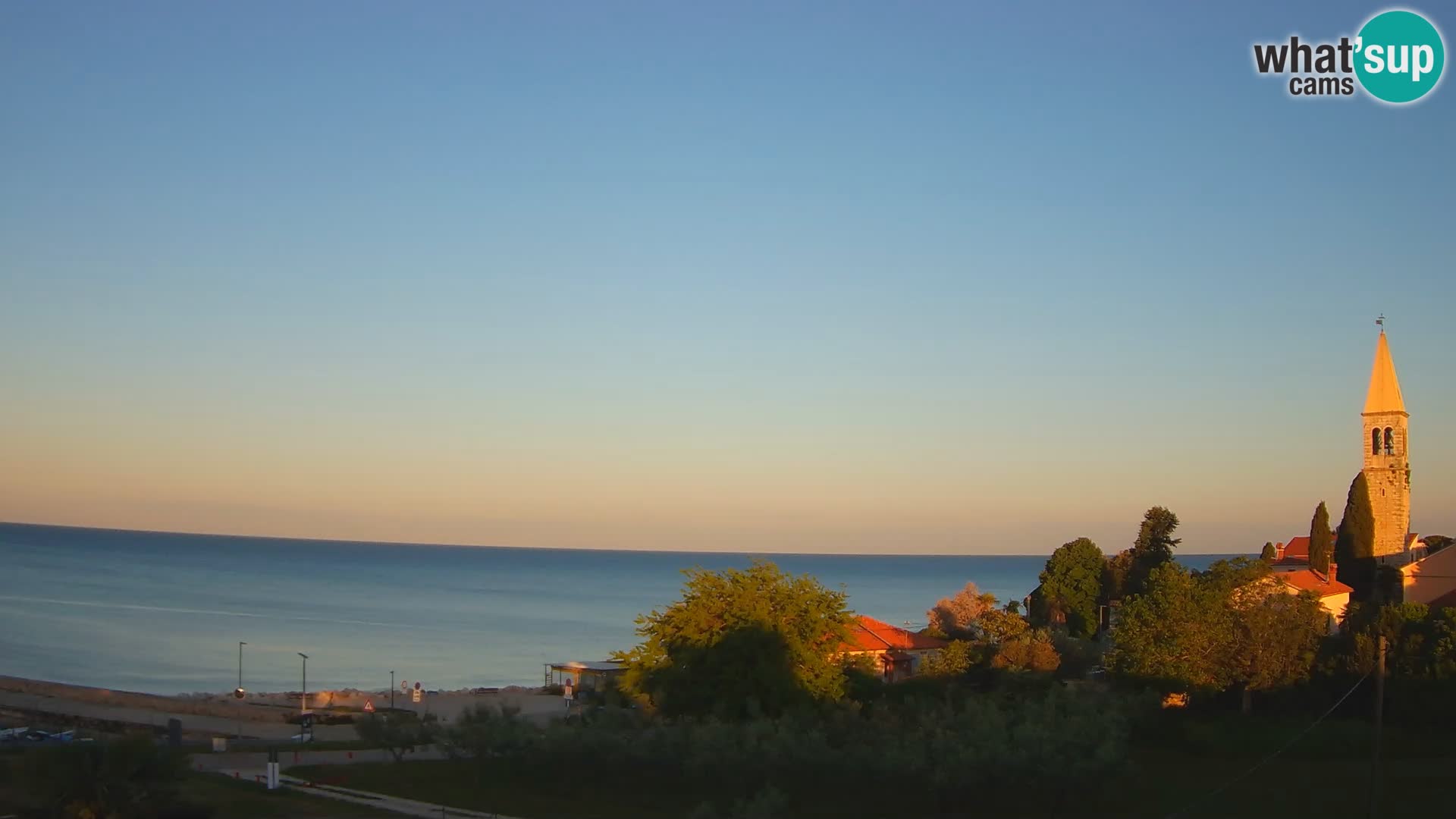 Umag Live webcam Lovrečica / San Lorenzo – Istria – Croatia