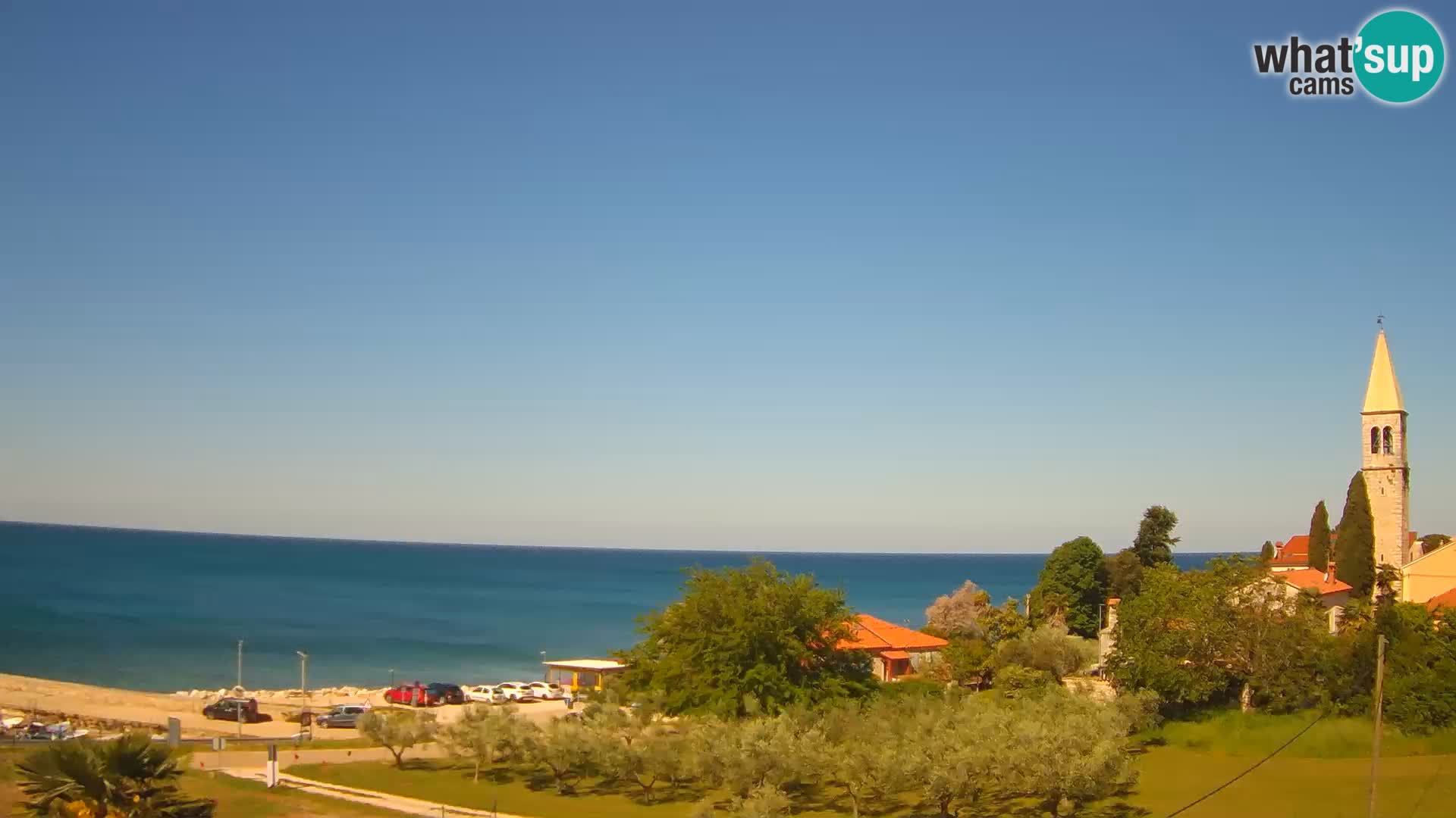 Umag Live Webcam Lovrečica / San Lorenzo – Istrien – Kroatien