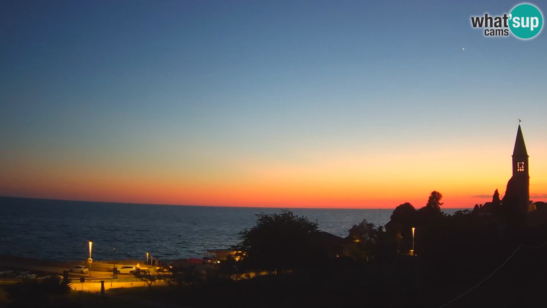 Umag Webcam uživo Lovrečica / San Lorenzo – Istra – Hrvatska