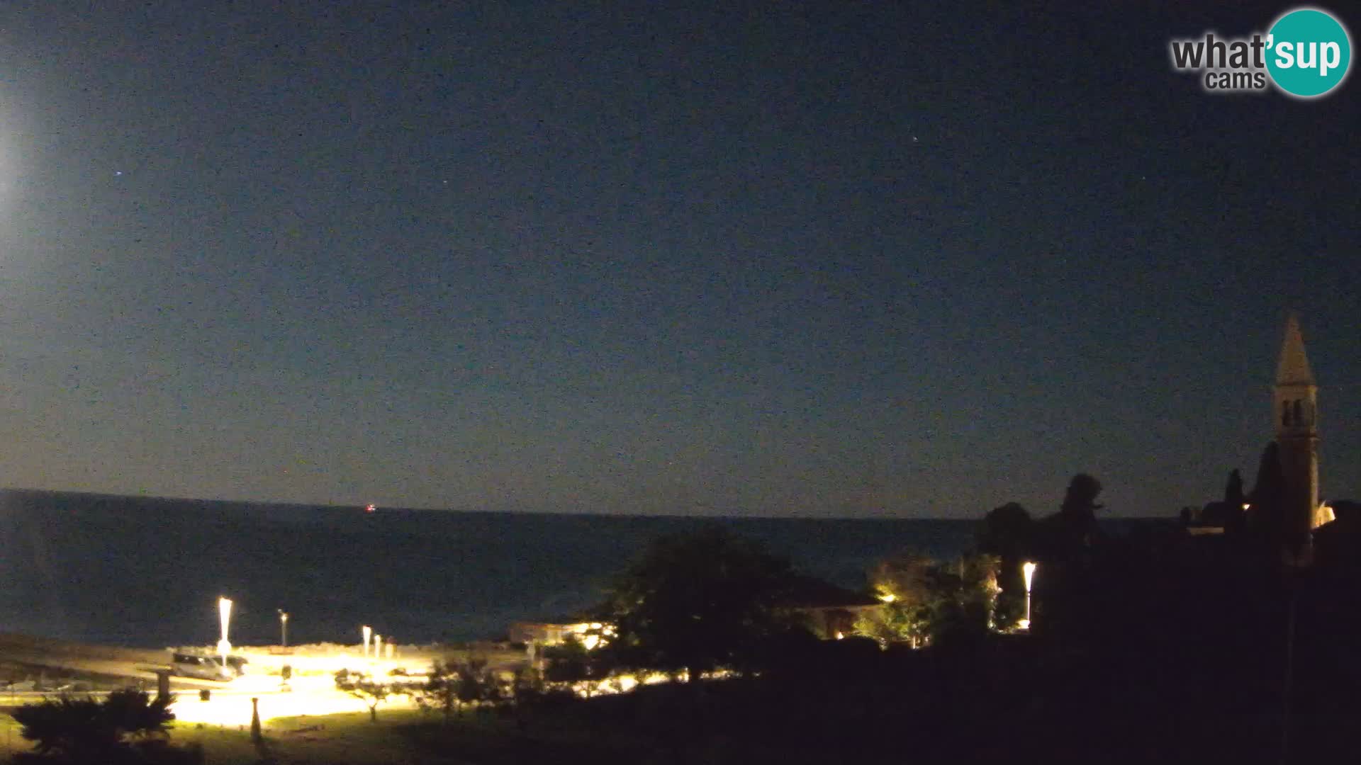 Umag Webcam en direct Lovrečica / San Lorenzo – Istrie – Croatie