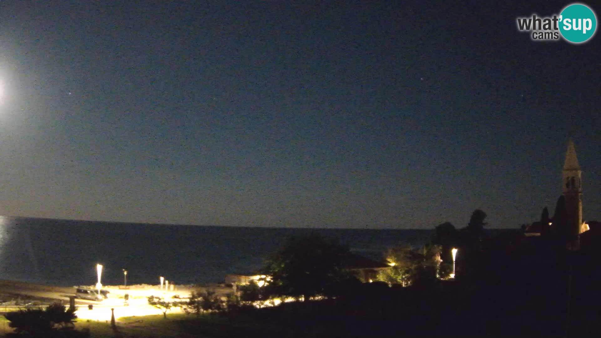 Umag Webcam en direct Lovrečica / San Lorenzo – Istrie – Croatie