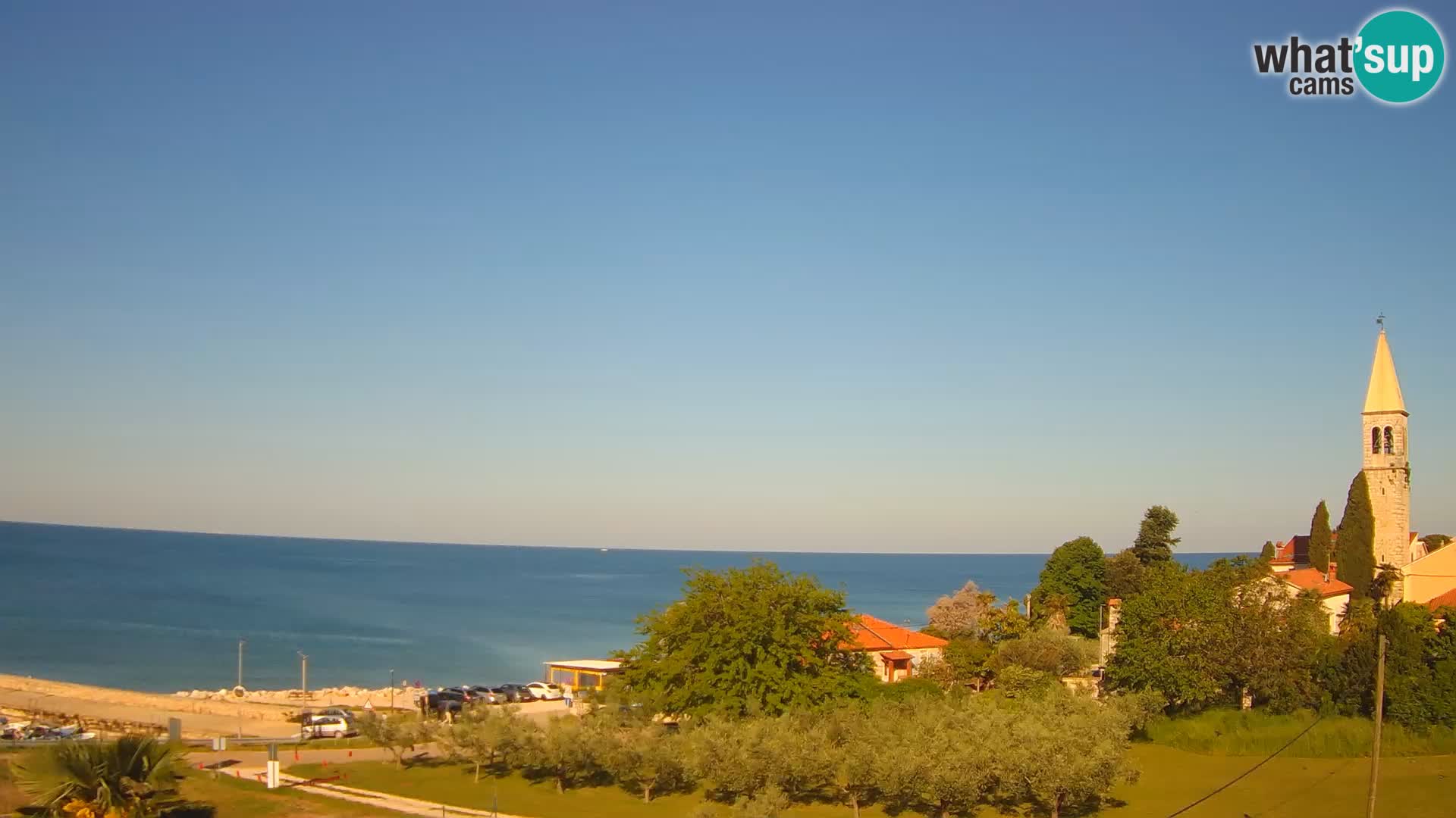 Umag Live Webcam Lovrečica / San Lorenzo – Istrien – Kroatien