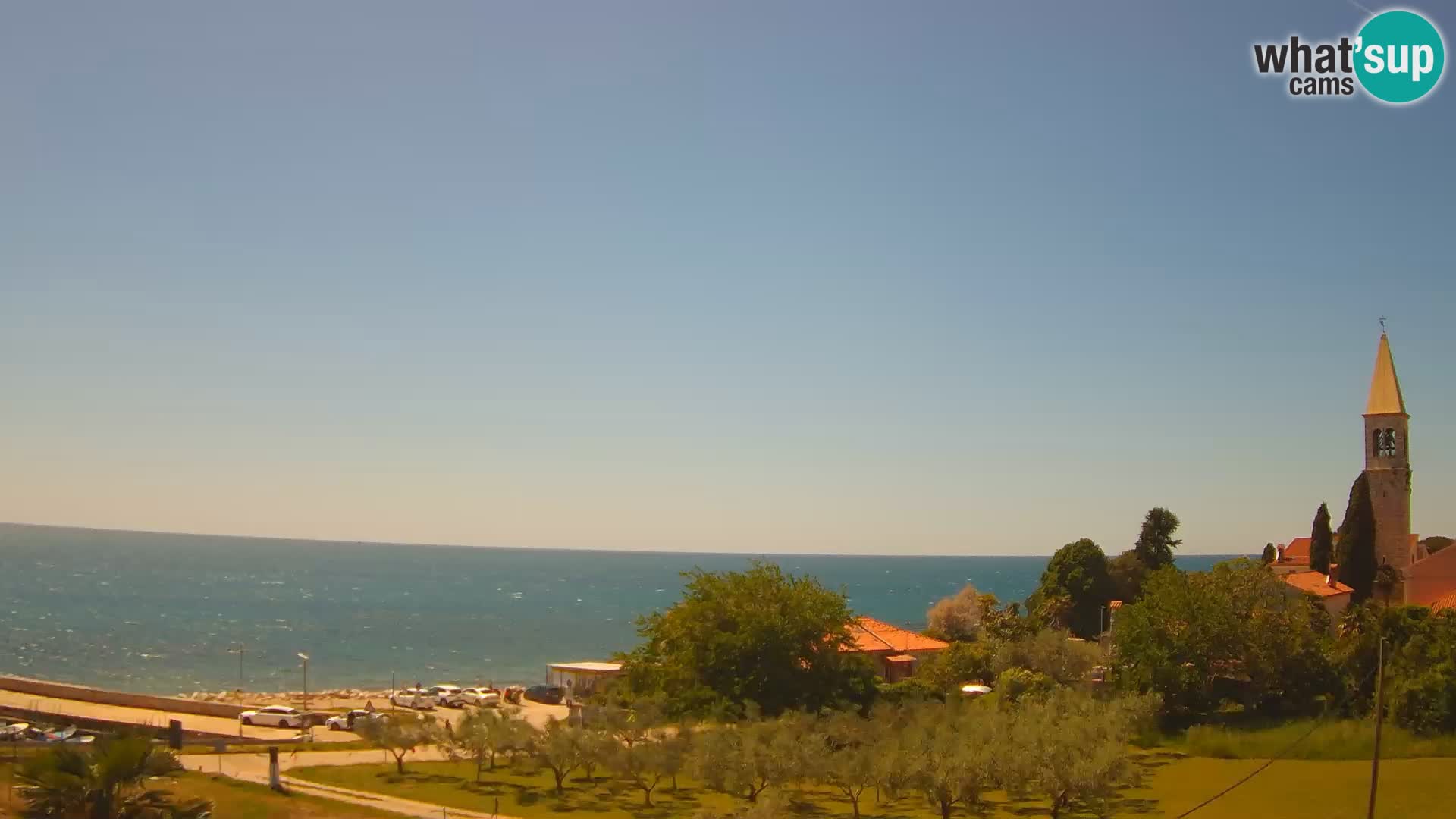 Umag spletna kamera Lovrečica – Istra – Hrvaška