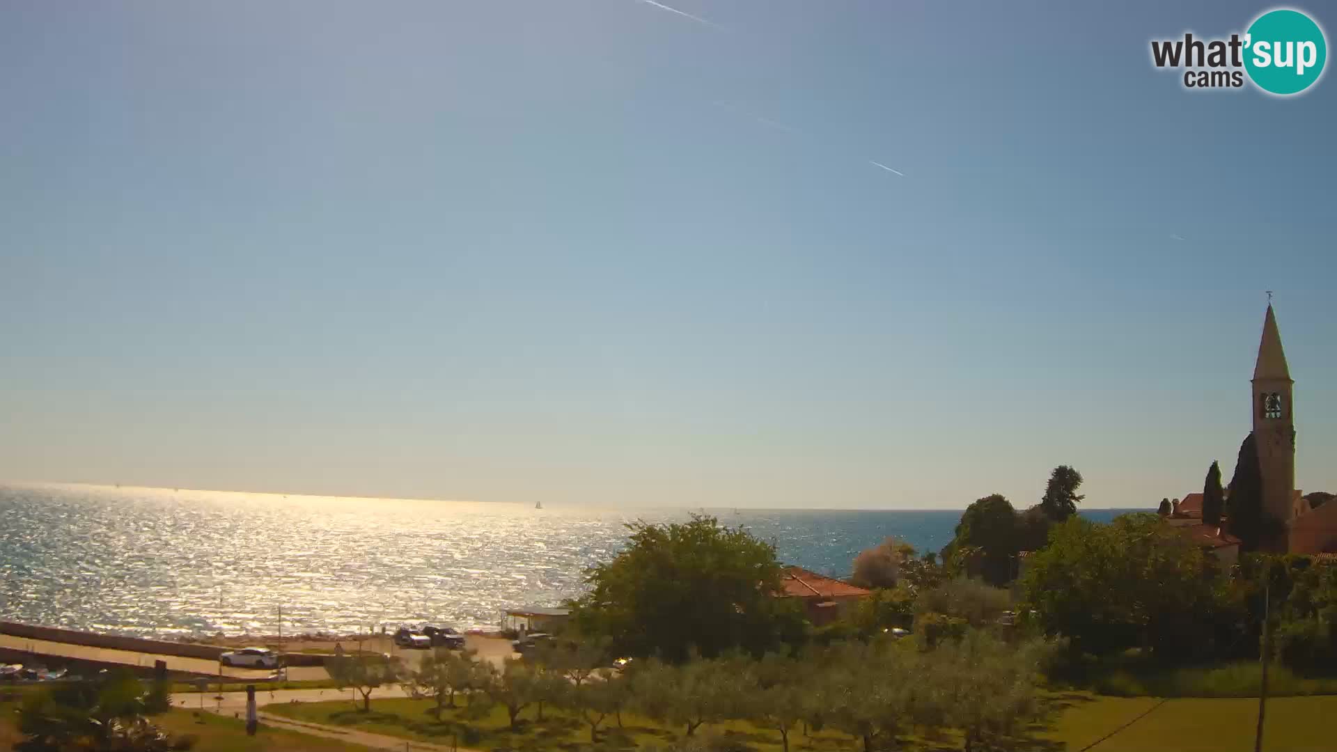Umag Webcam uživo Lovrečica / San Lorenzo – Istra – Hrvatska