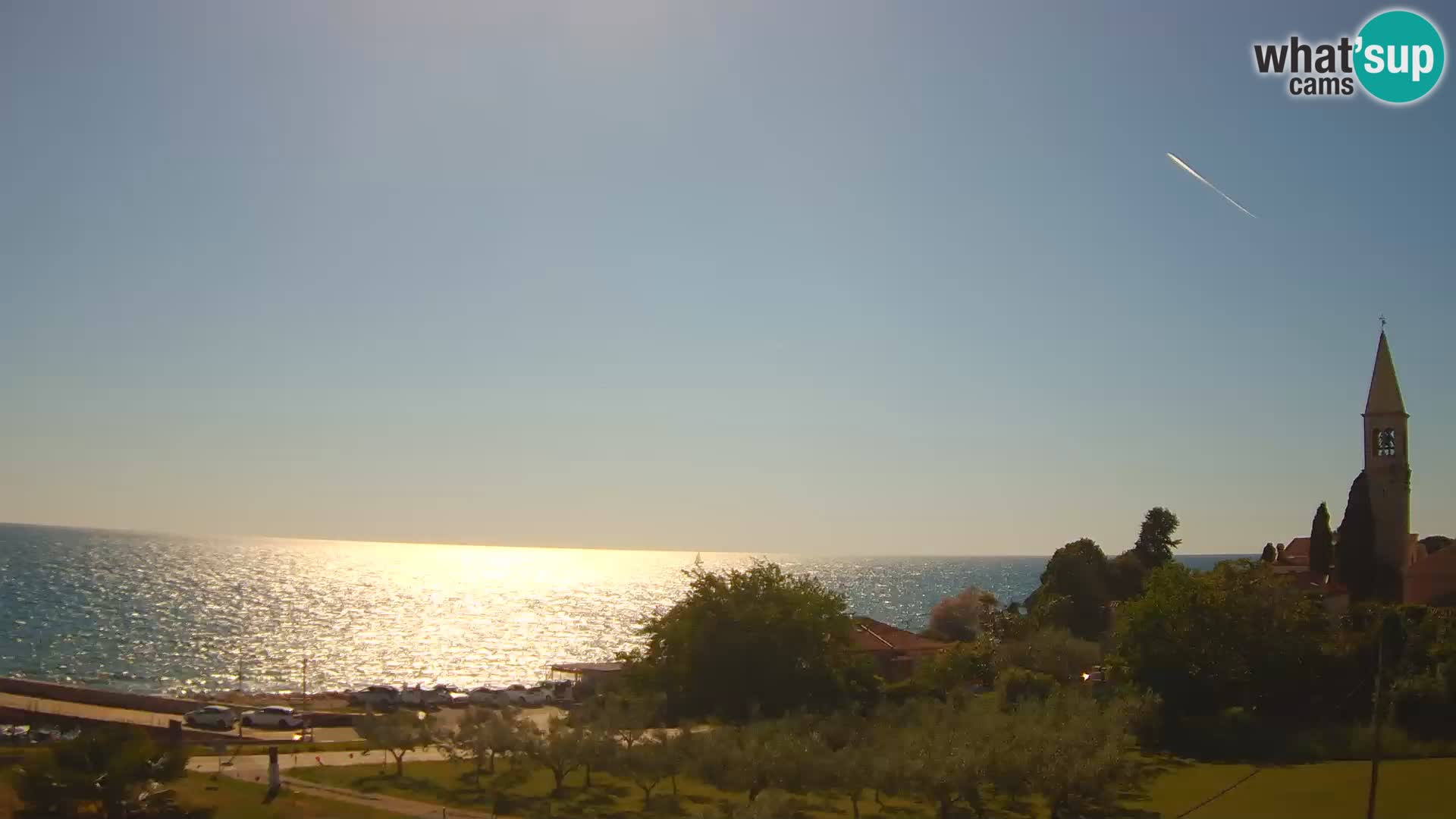 Umag Webcam en direct Lovrečica / San Lorenzo – Istrie – Croatie
