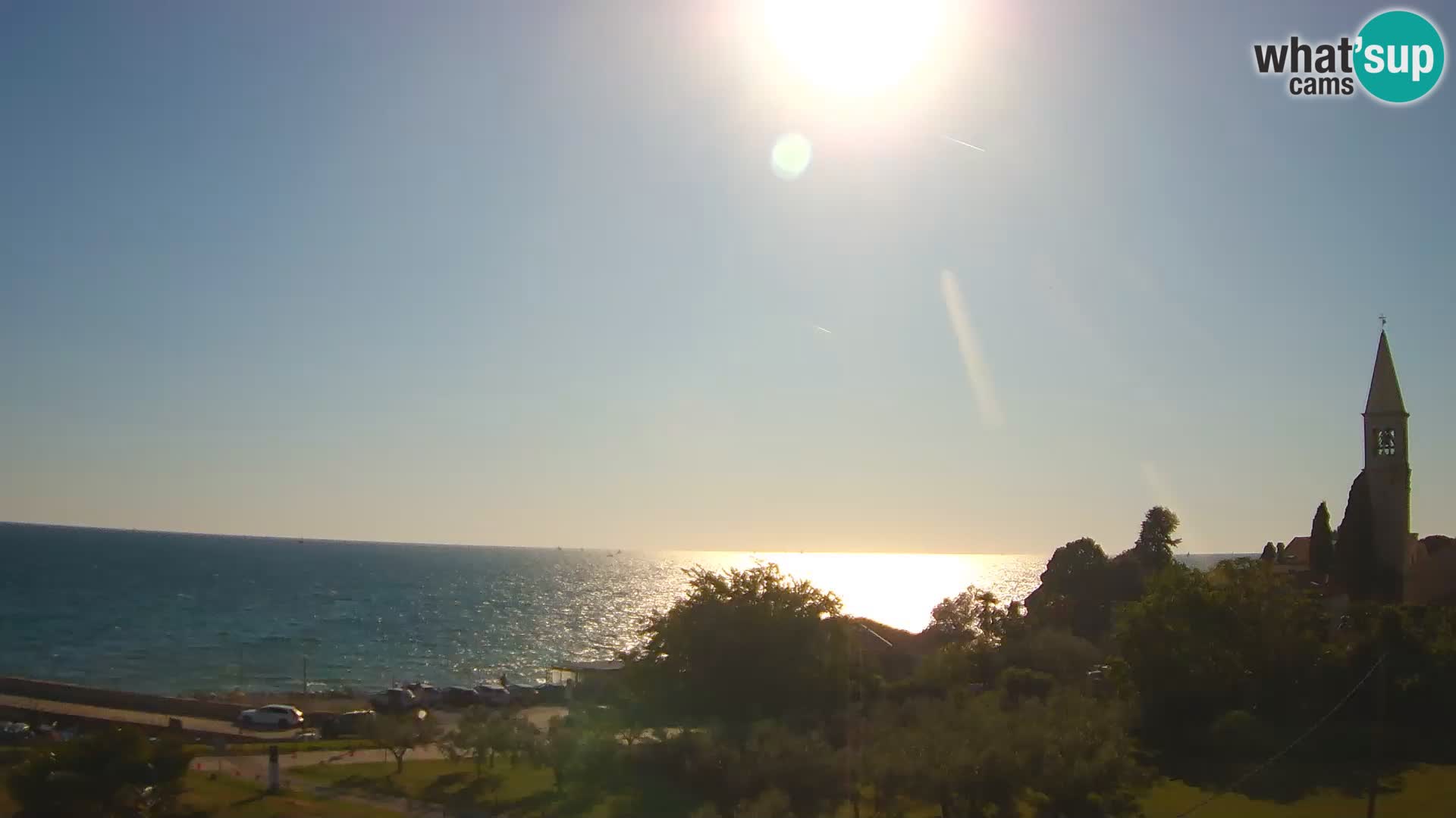 Umag spletna kamera Lovrečica – Istra – Hrvaška
