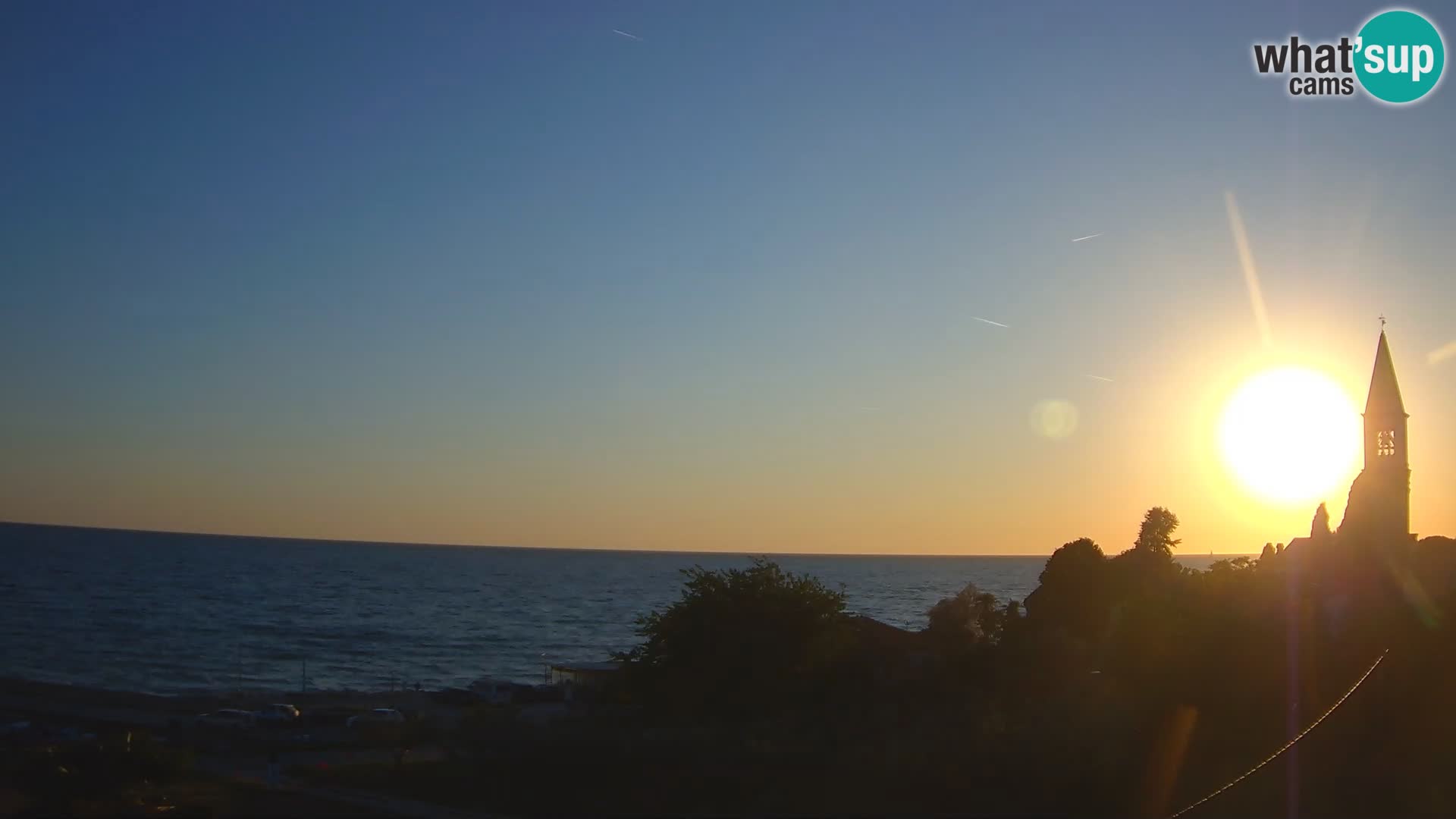 Umag Webcam en direct Lovrečica / San Lorenzo – Istrie – Croatie