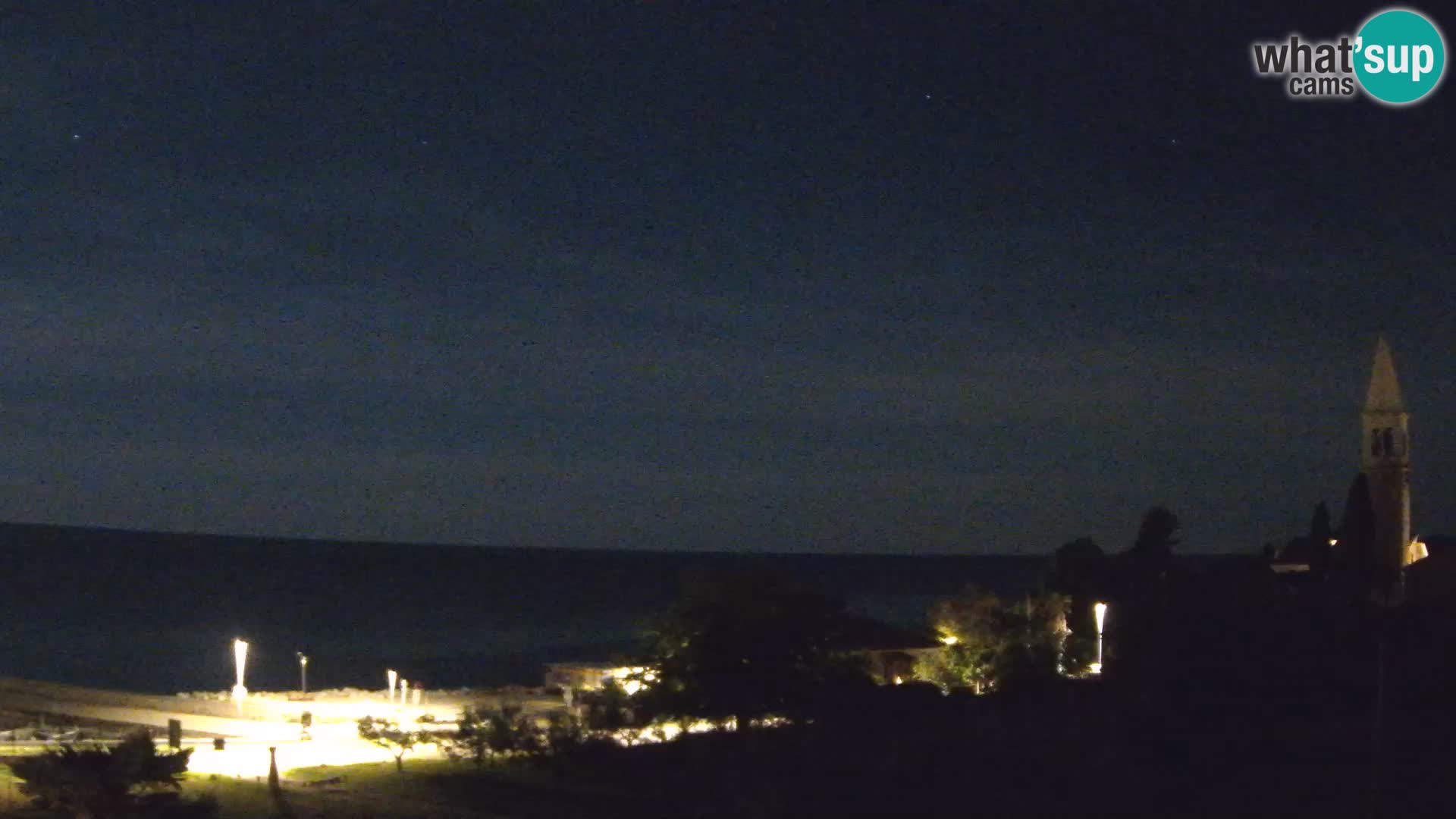 Umag Webcam uživo Lovrečica / San Lorenzo – Istra – Hrvatska