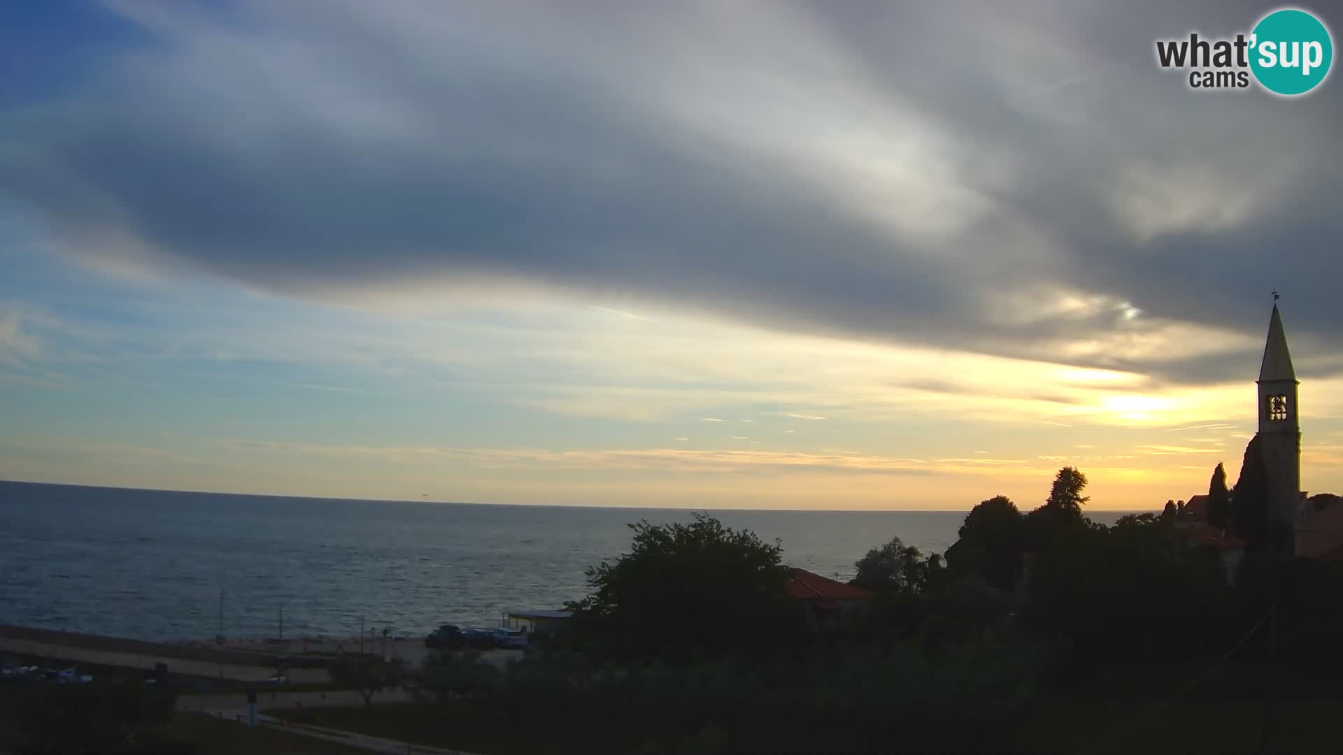 Umag Webcam en direct Lovrečica / San Lorenzo – Istrie – Croatie