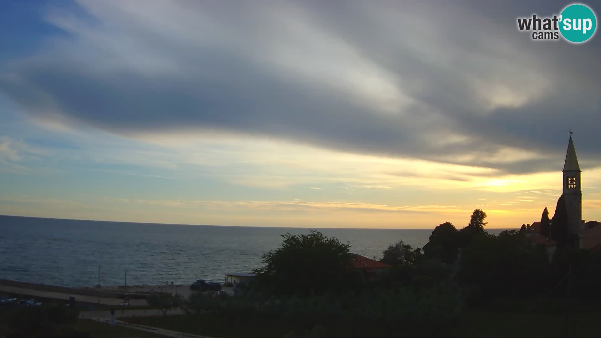 Umag spletna kamera Lovrečica – Istra – Hrvaška