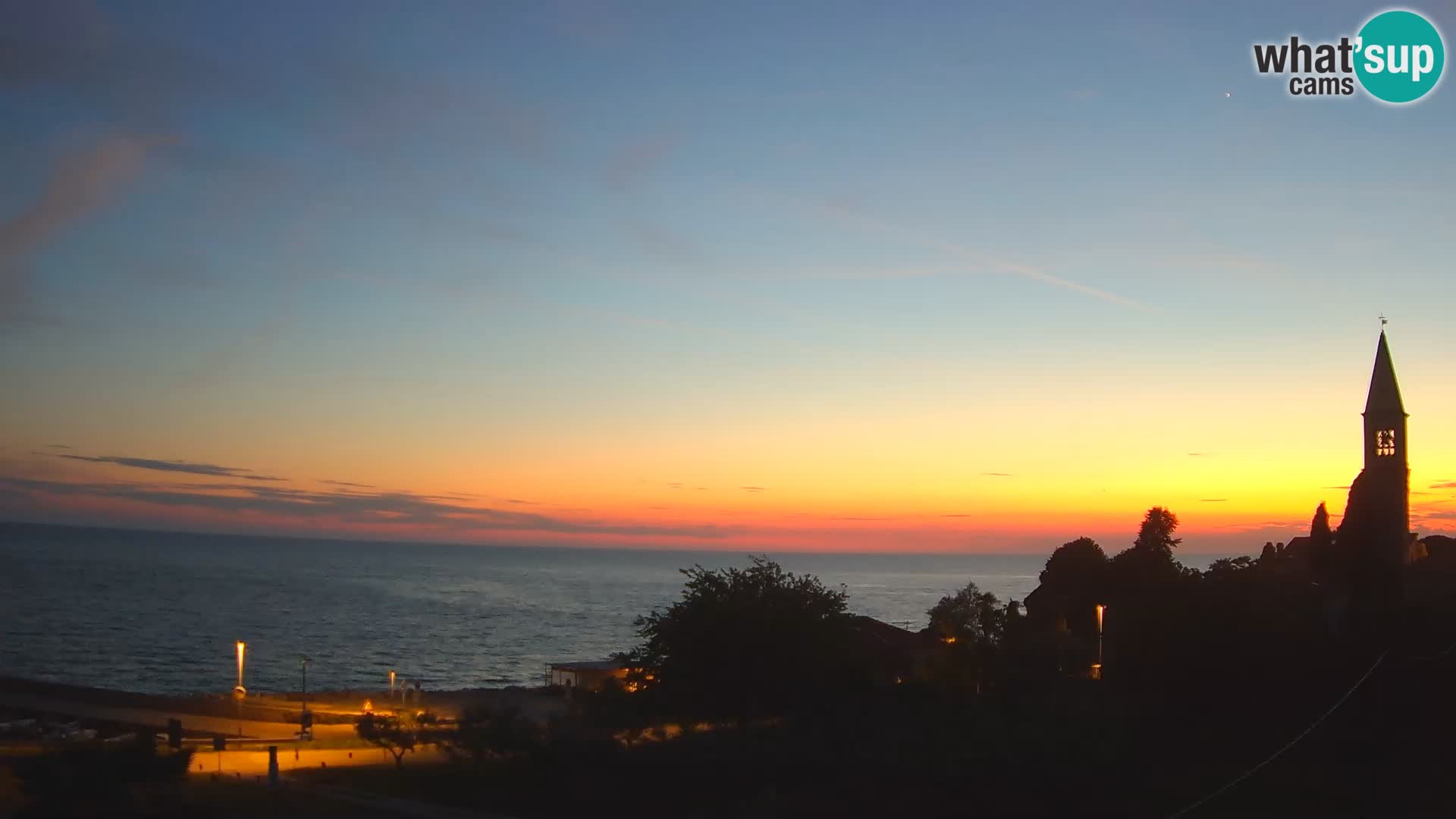 Umag Webcam uživo Lovrečica / San Lorenzo – Istra – Hrvatska