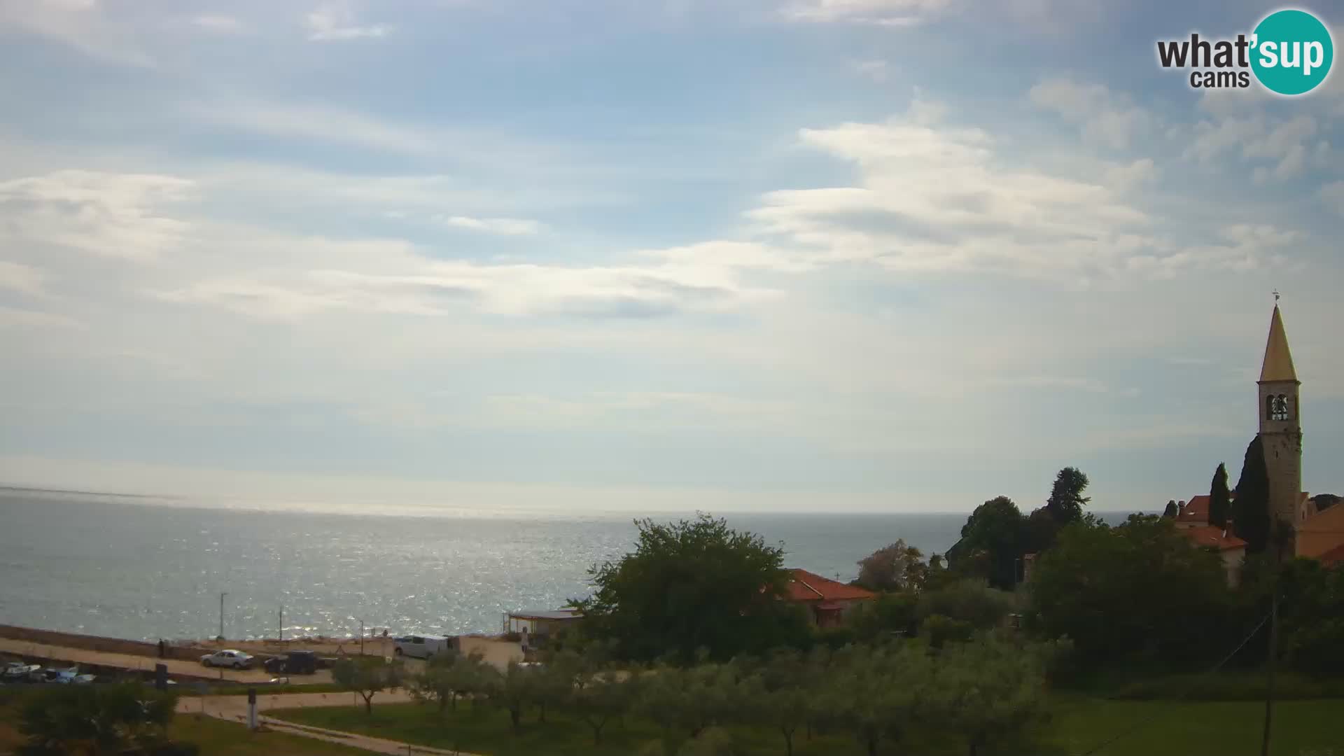 Umag spletna kamera Lovrečica – Istra – Hrvaška