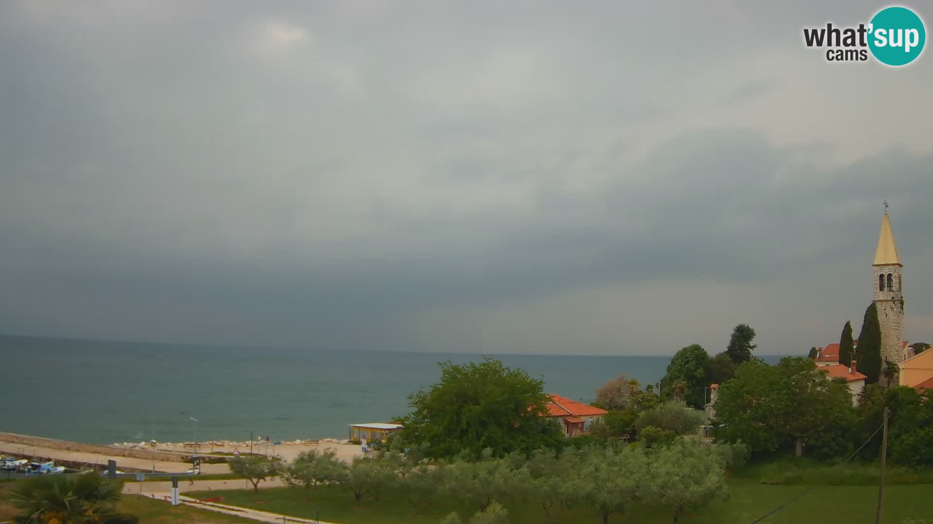 Umag spletna kamera Lovrečica – Istra – Hrvaška