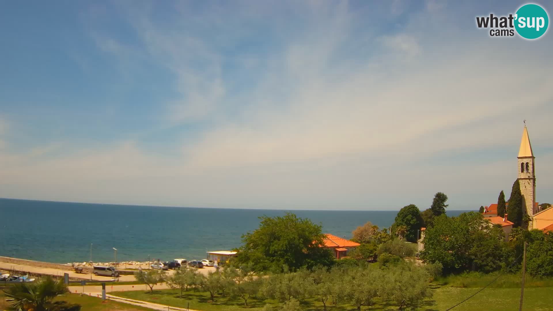 Umag Cámara web en vivo Lovrečica / San Lorenzo – Istria – Croacia
