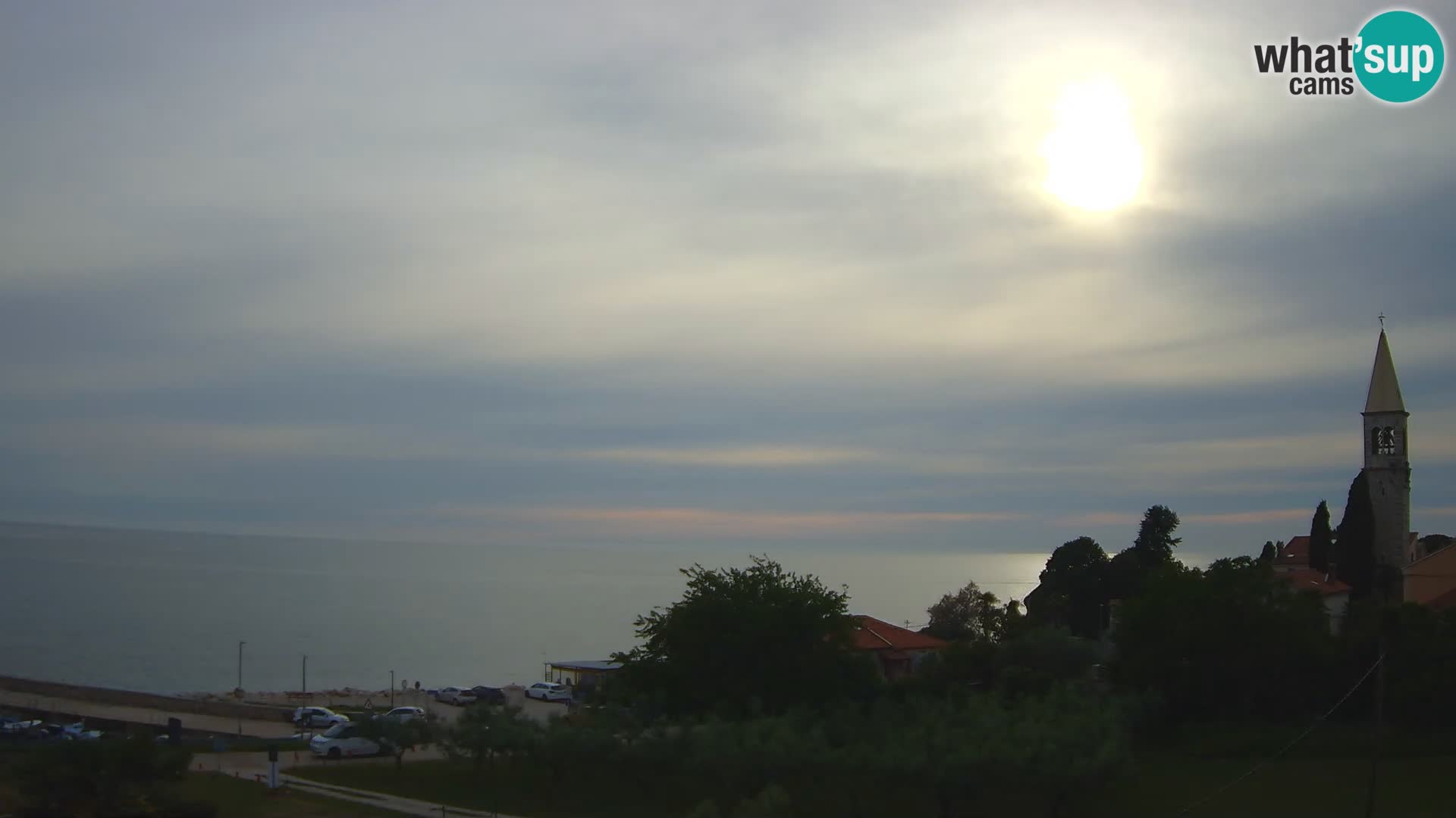 Umag Webcam en direct Lovrečica / San Lorenzo – Istrie – Croatie