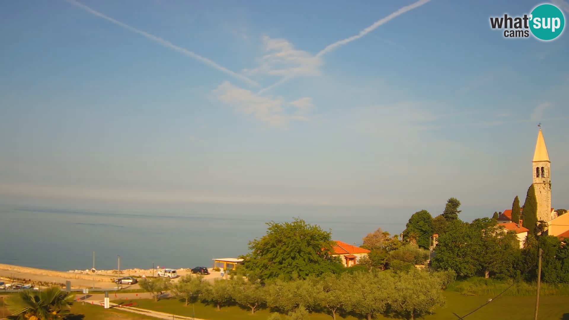 Umago Live webcam Lovrečica / San Lorenzo – Istria – Croazia