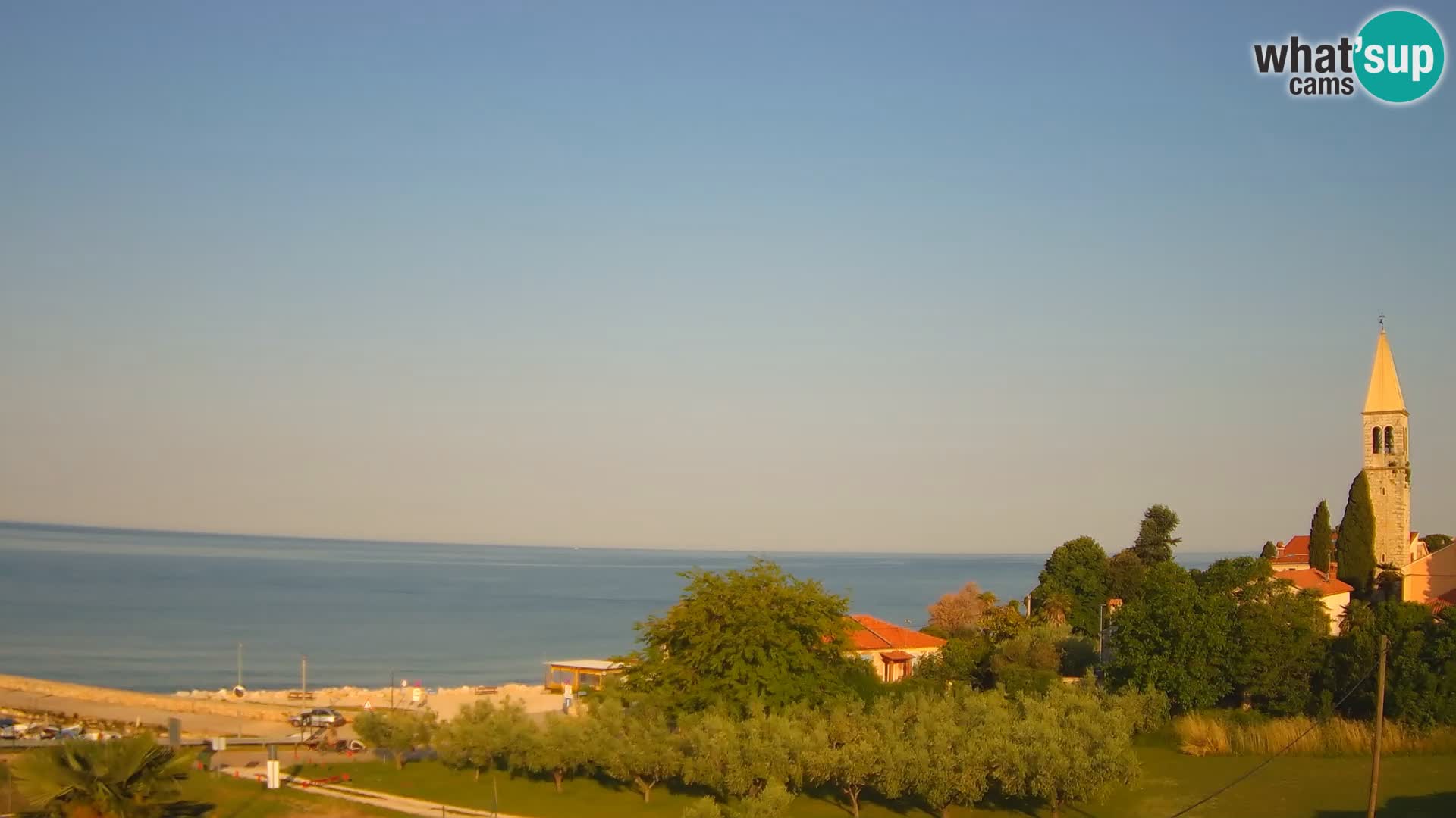 Umag Live webcam Lovrečica / San Lorenzo – Istria – Croatia