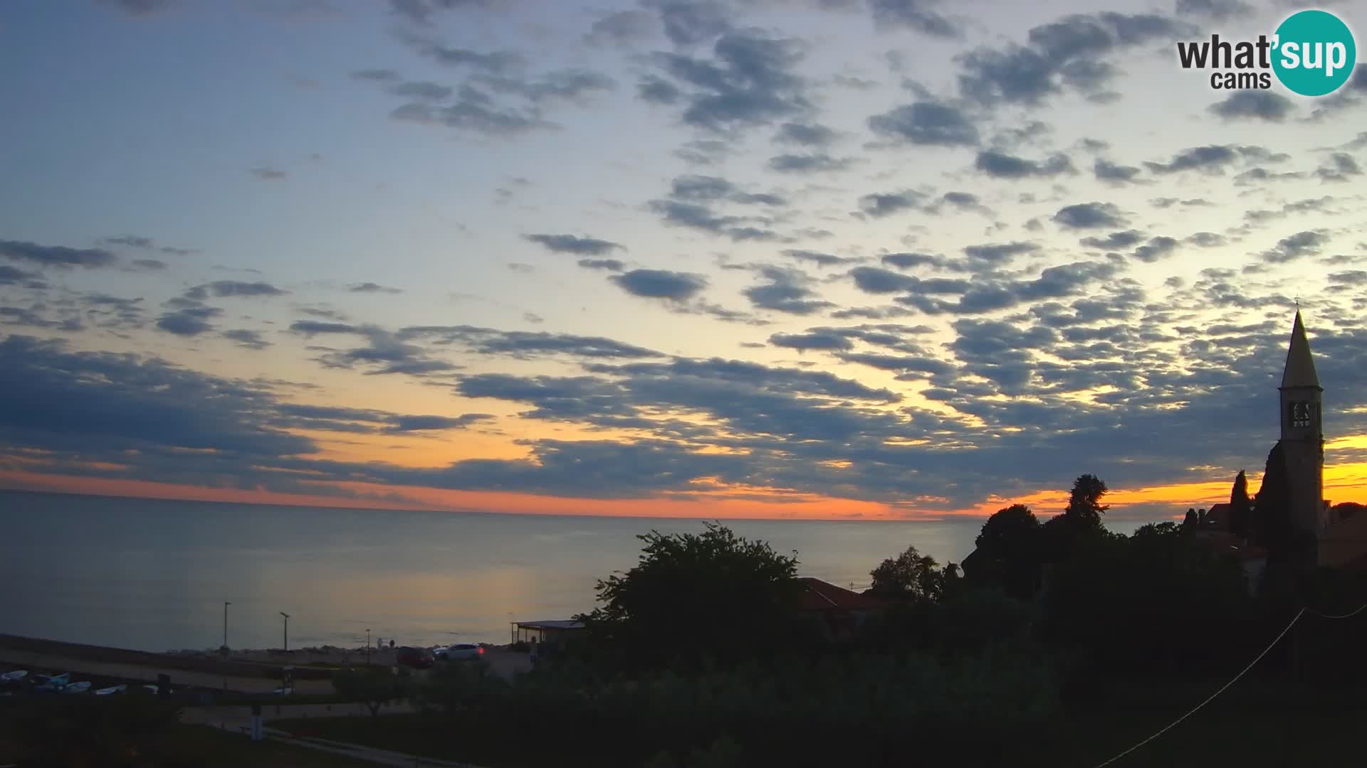 Umag spletna kamera Lovrečica – Istra – Hrvaška