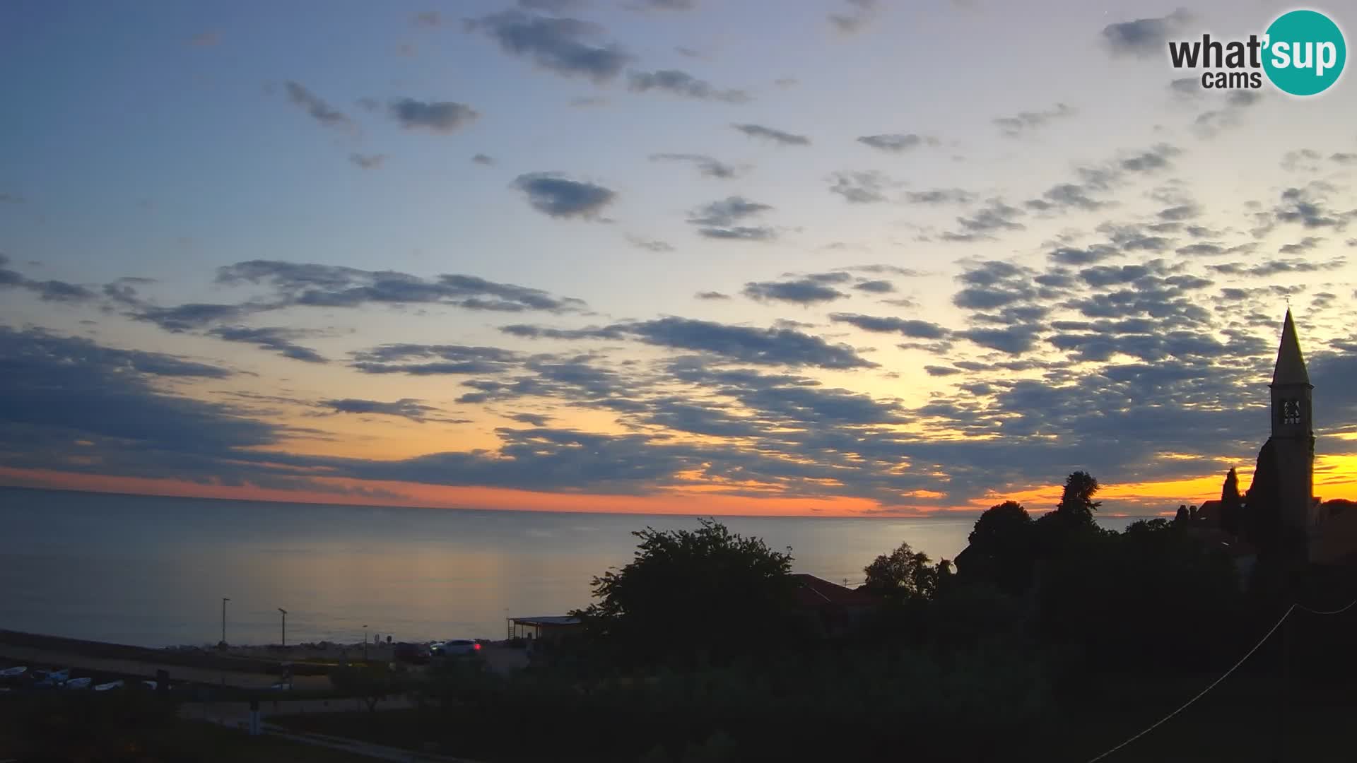 Umag spletna kamera Lovrečica – Istra – Hrvaška
