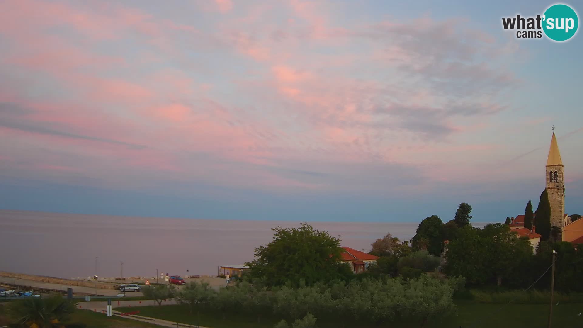 Umag Webcam uživo Lovrečica / San Lorenzo – Istra – Hrvatska