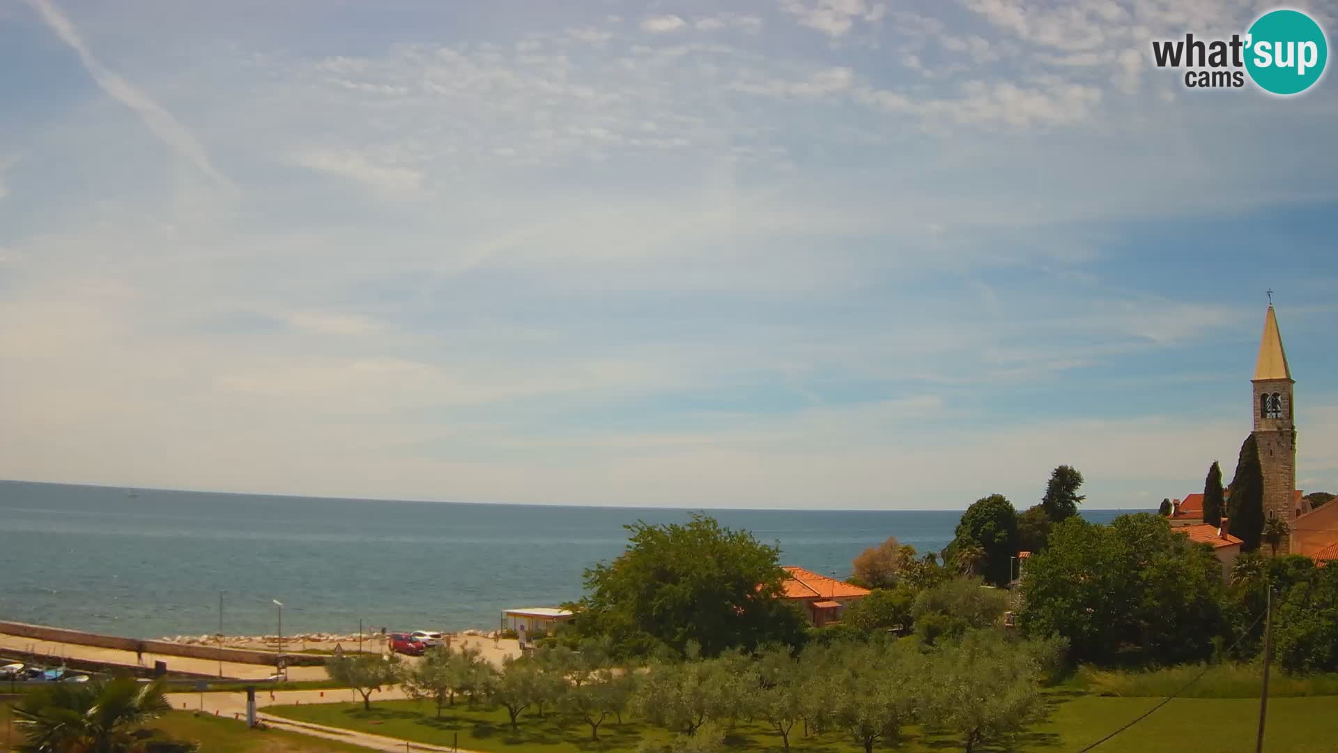 Umag Live Webcam Lovrečica / San Lorenzo – Istrien – Kroatien