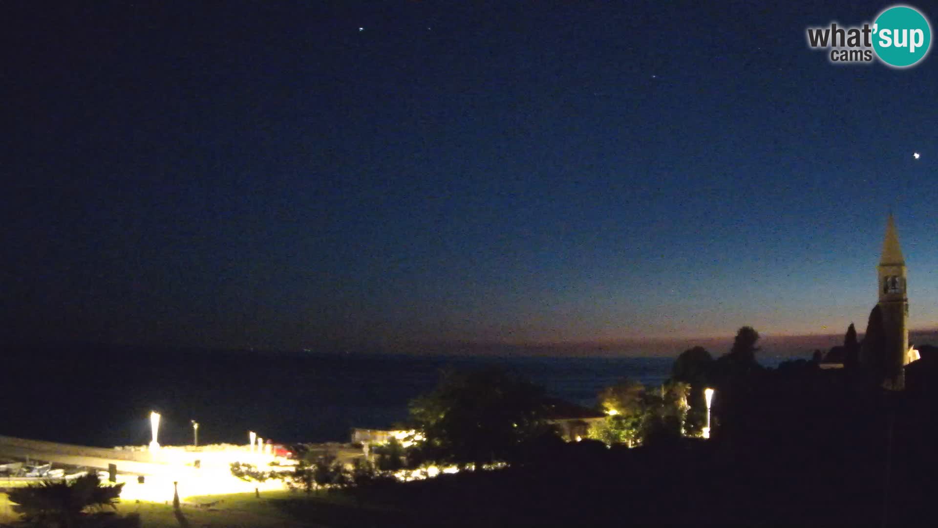 Umag Webcam uživo Lovrečica / San Lorenzo – Istra – Hrvatska