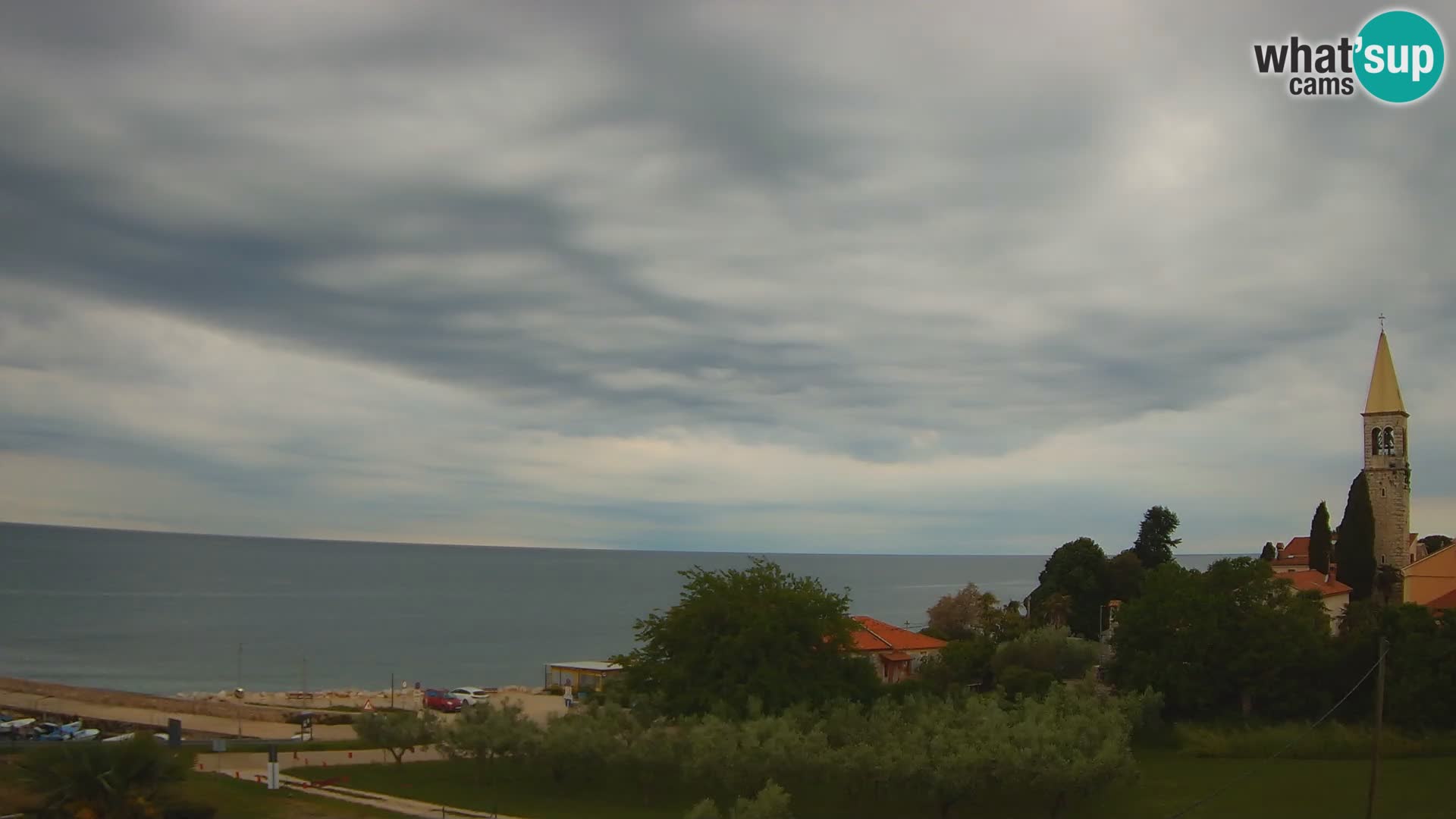 Umag Webcam uživo Lovrečica / San Lorenzo – Istra – Hrvatska